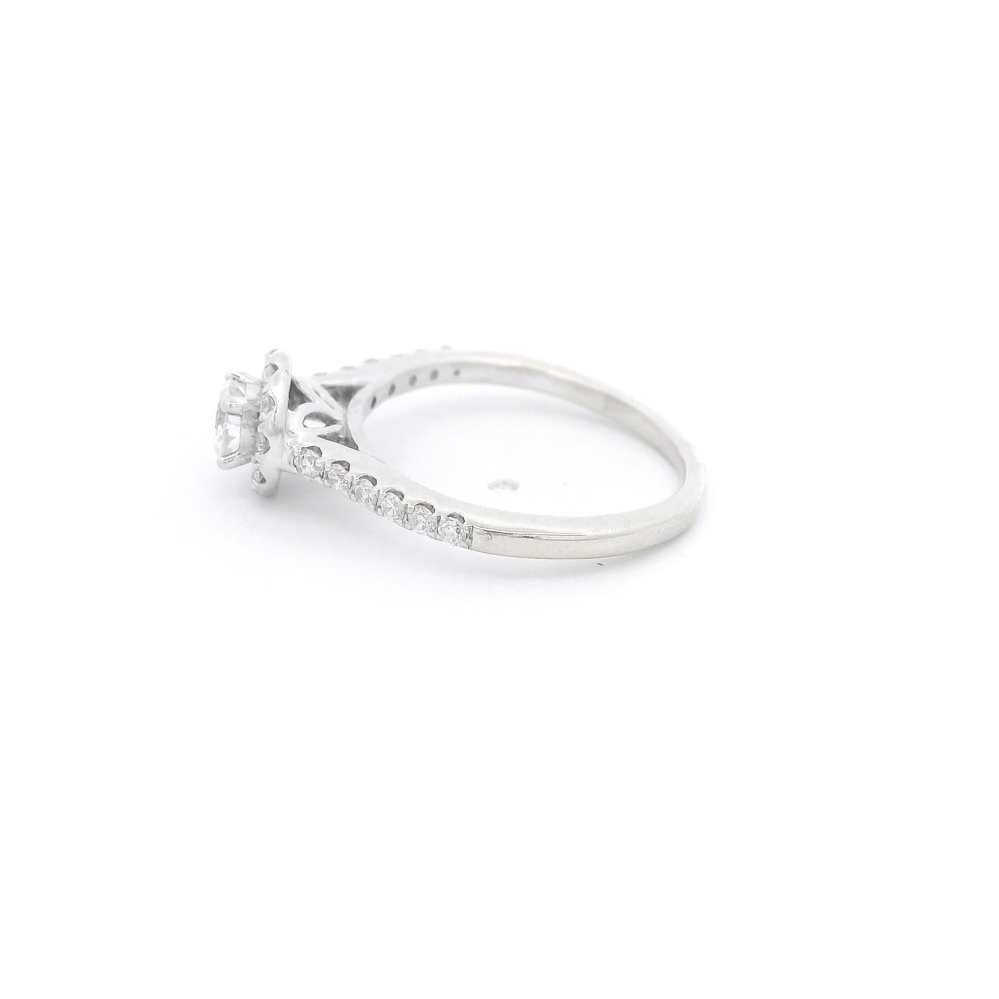 .23ct Round Cut Diamond Bridal Ring - Forever Rox Fine Jewelry