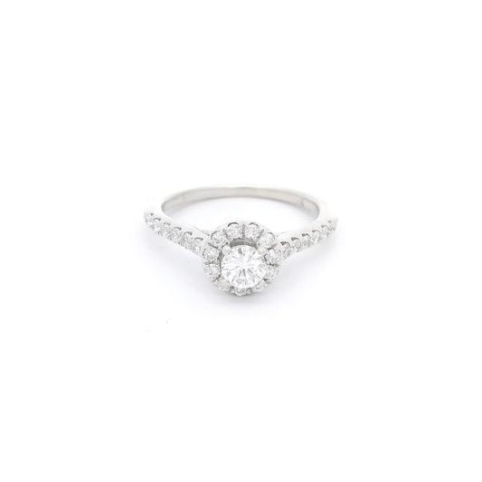 .23ct Round Cut Diamond Bridal Ring - Forever Rox Fine Jewelry