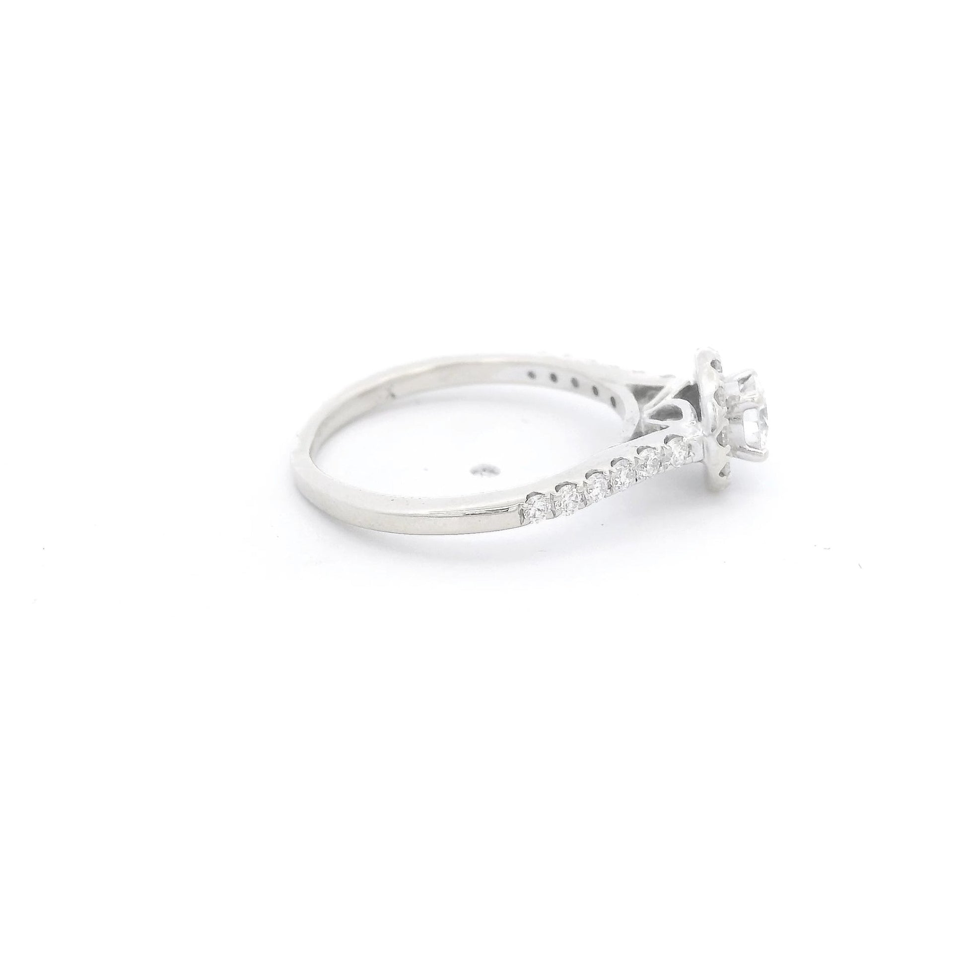 .23ct Round Cut Diamond Bridal Ring - Forever Rox Fine Jewelry