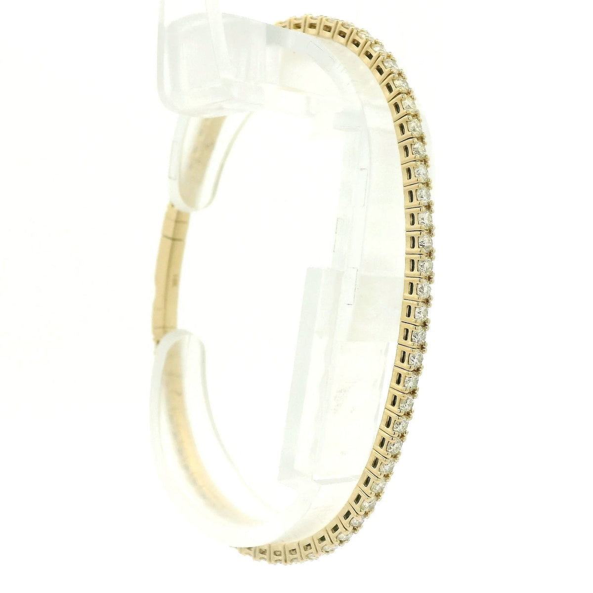 2.56ctw Diamond Full Way Around Flex Bangle Bracelet - Forever Rox Fine Jewelry