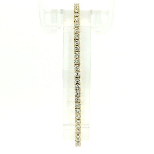 2.56ctw Diamond Full Way Around Flex Bangle Bracelet - Forever Rox Fine Jewelry