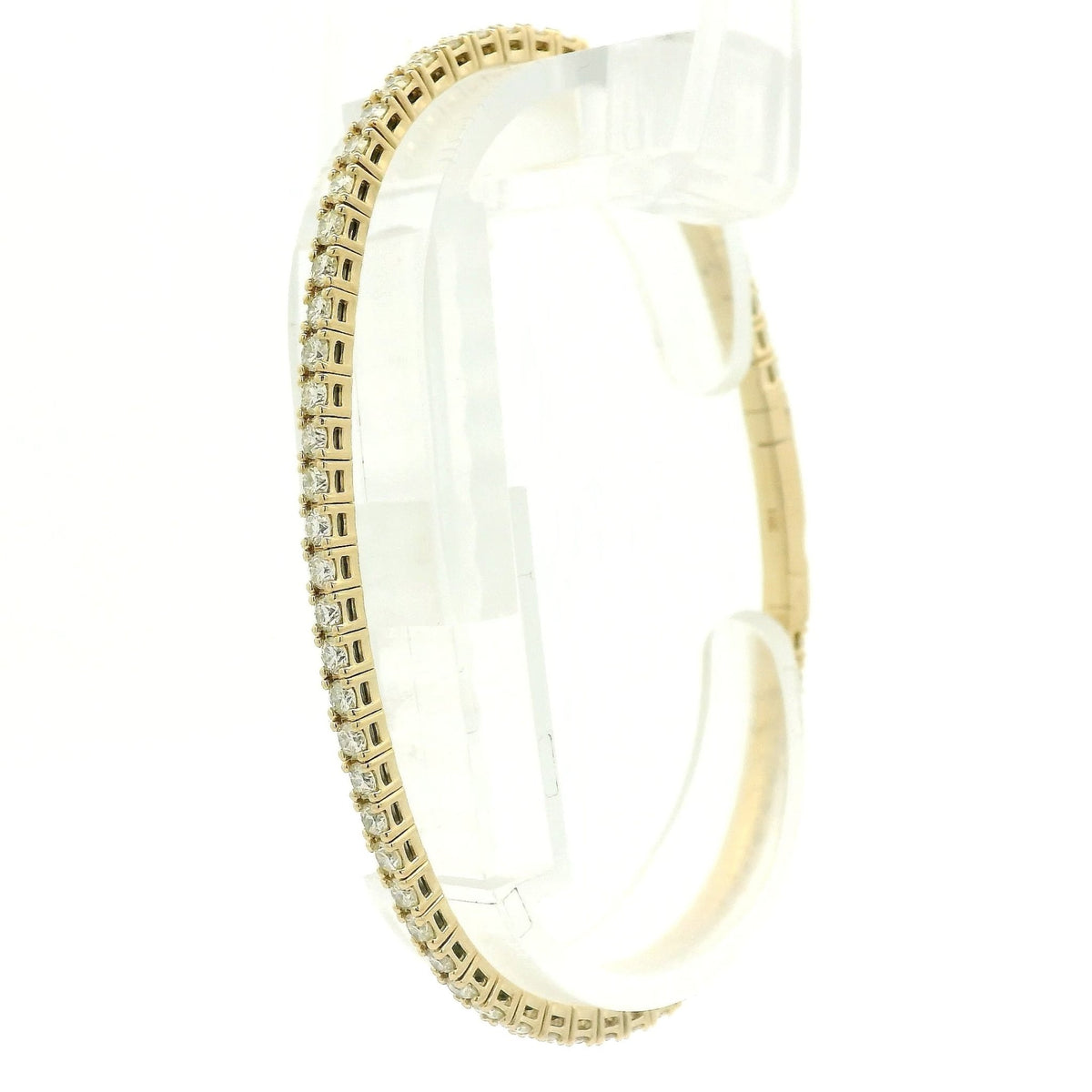 2.56ctw Diamond Full Way Around Flex Bangle Bracelet - Forever Rox Fine Jewelry