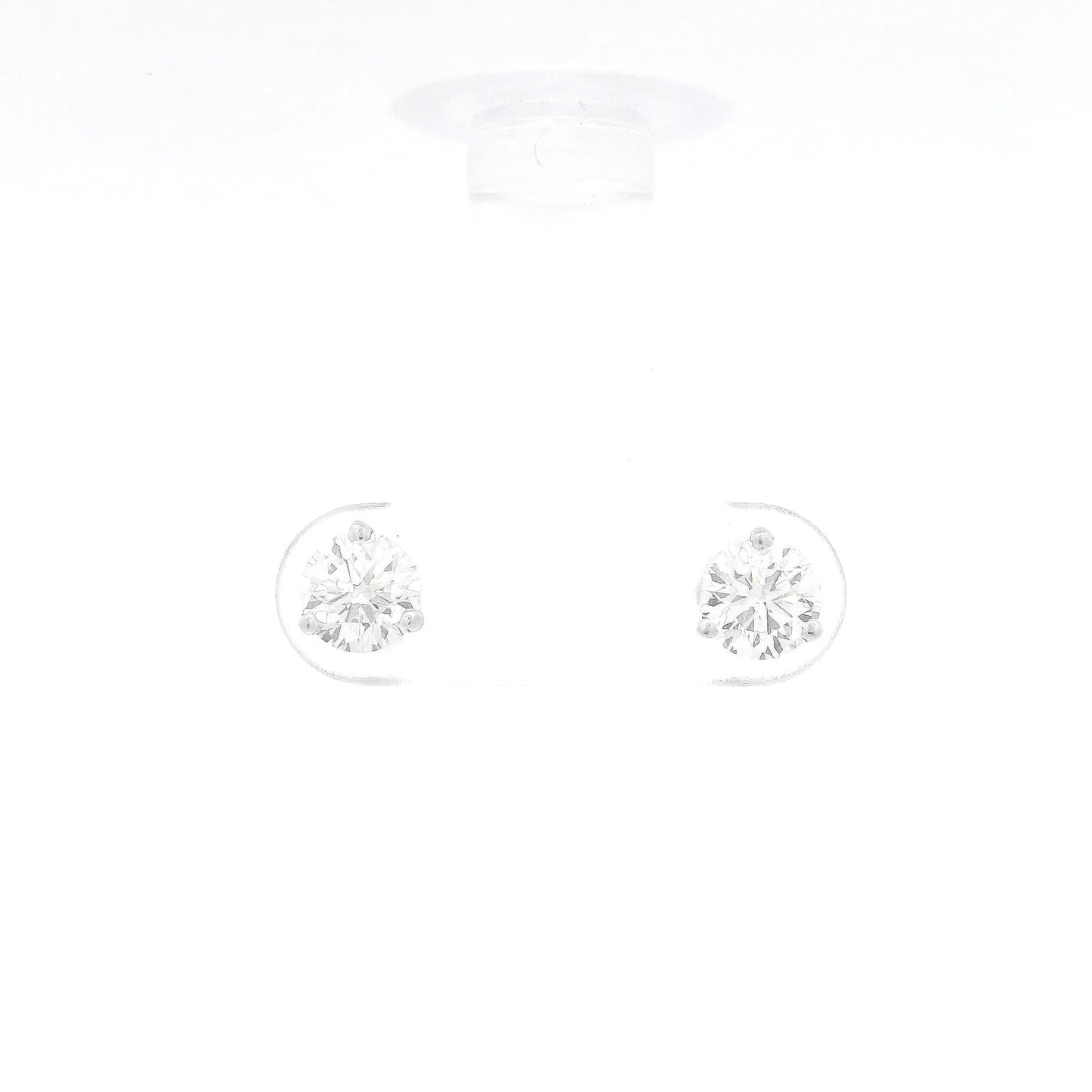 3 Prong .90ctw Diamond Studs - Forever Rox