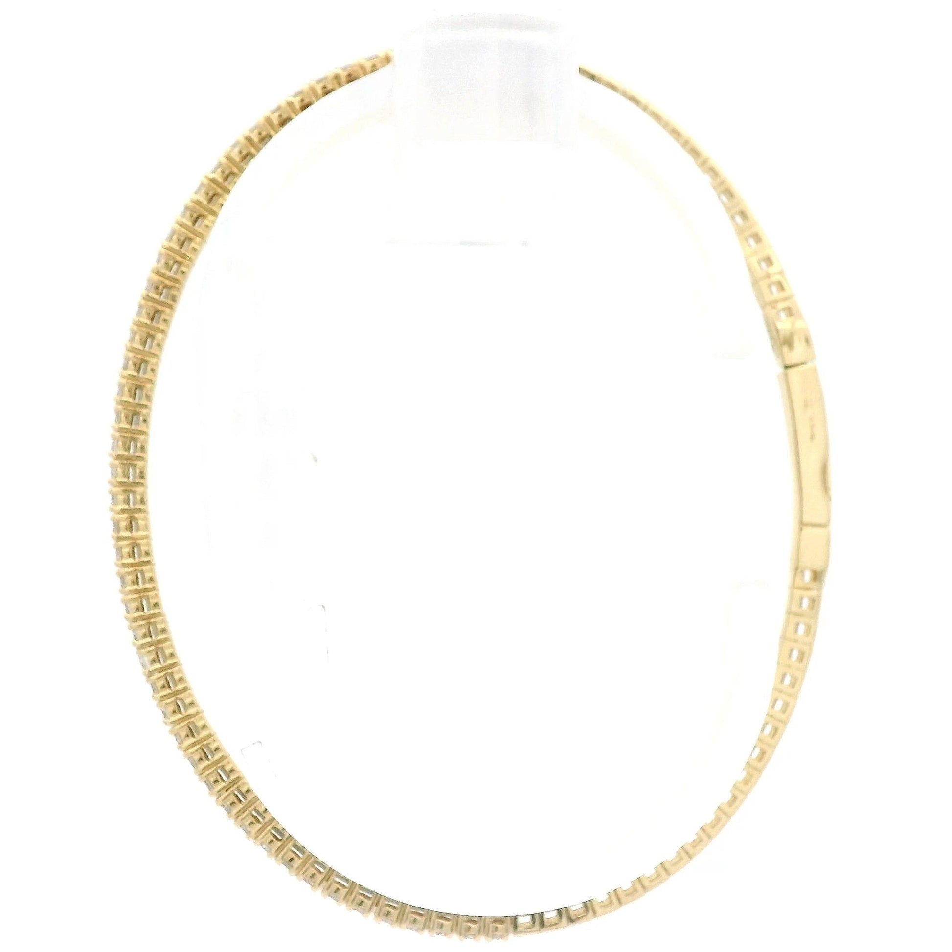 3/4 Around Diamond Flex Bangle - Forever Rox