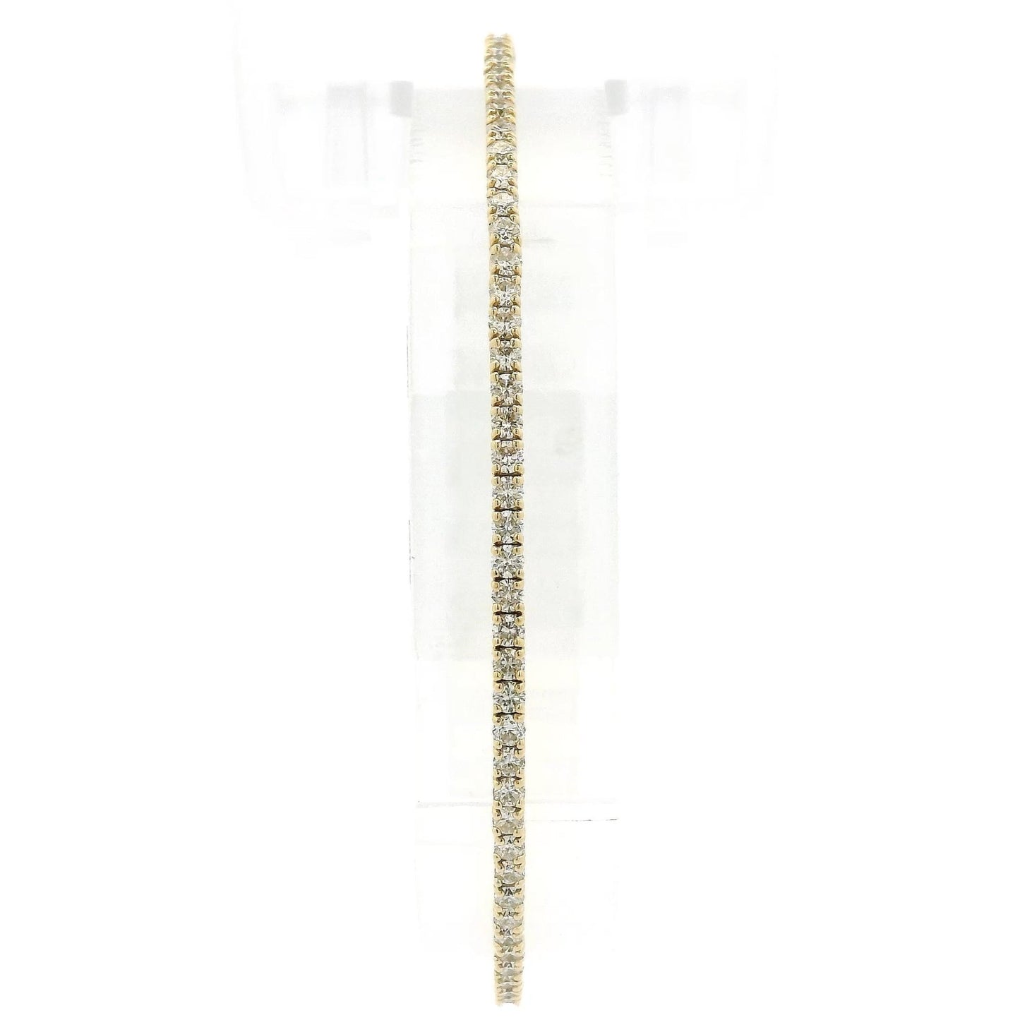 3/4 Around Diamond Flex Bangle - Forever Rox