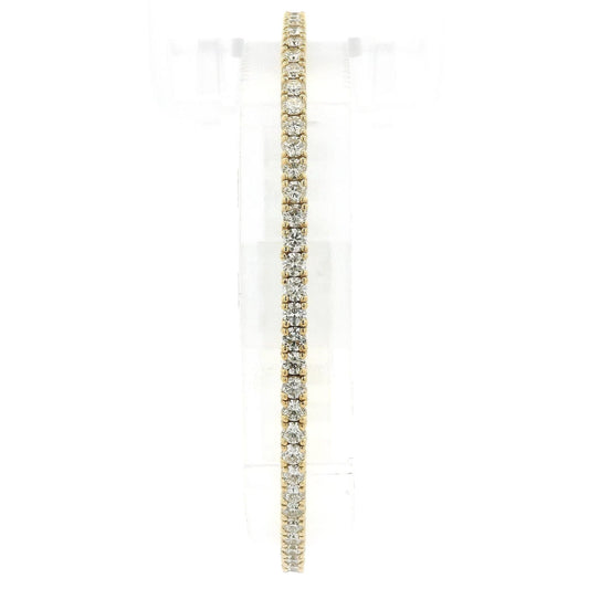 3/4 Around Diamond Flex Bangle - Forever Rox