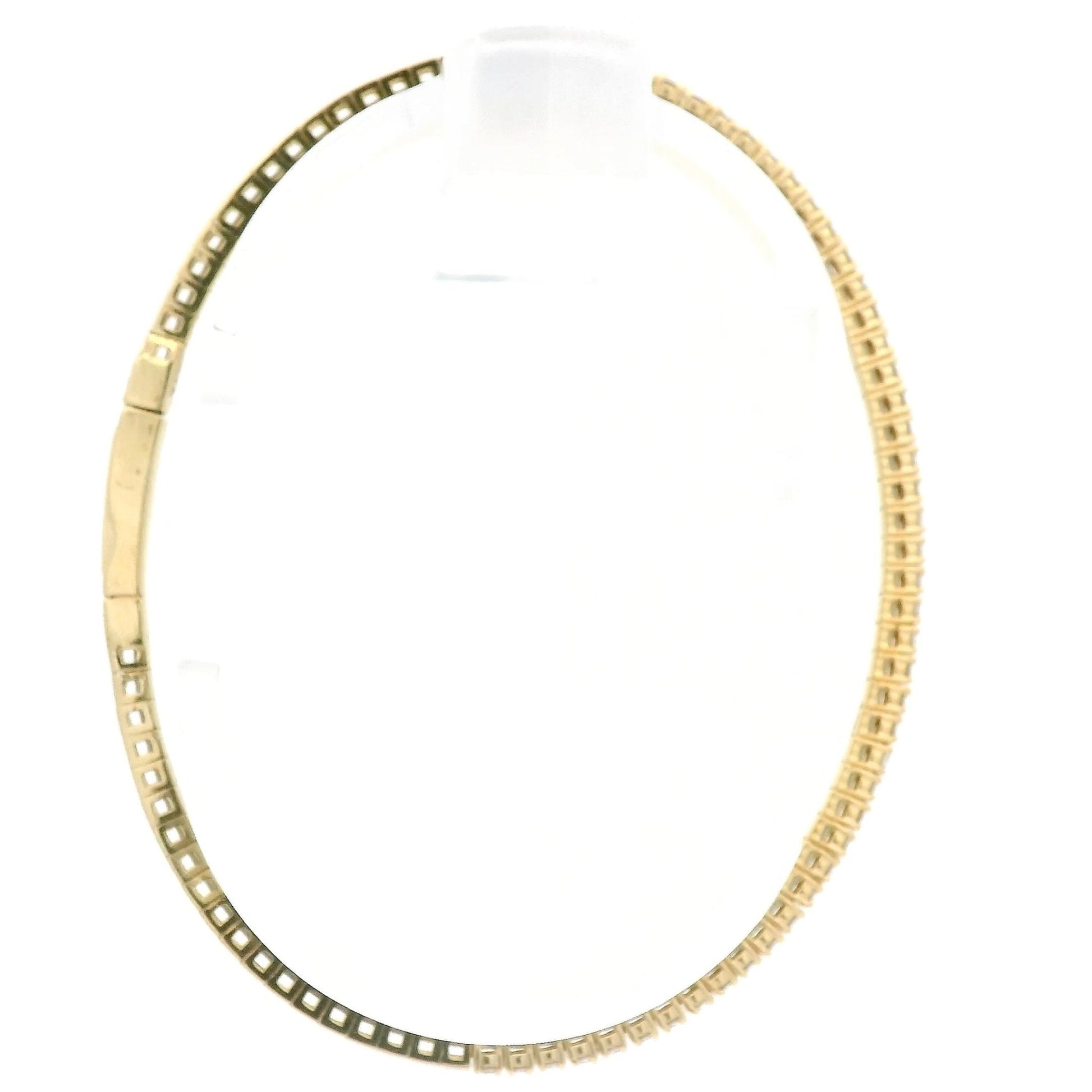 3/4 Around Diamond Flex Bangle - Forever Rox