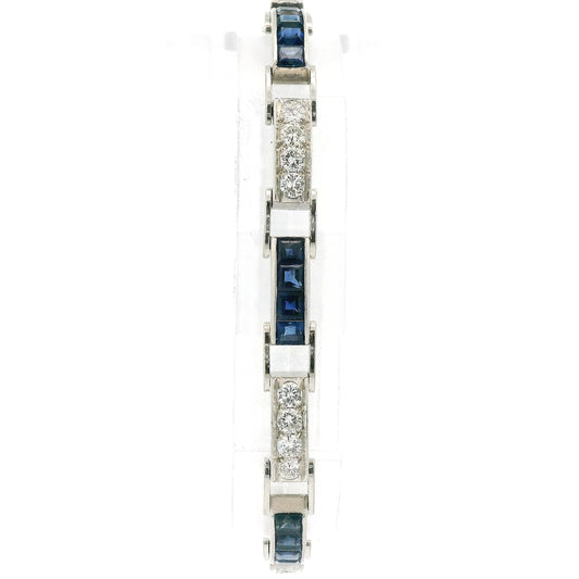 Sapphire & Diamond Bracelet