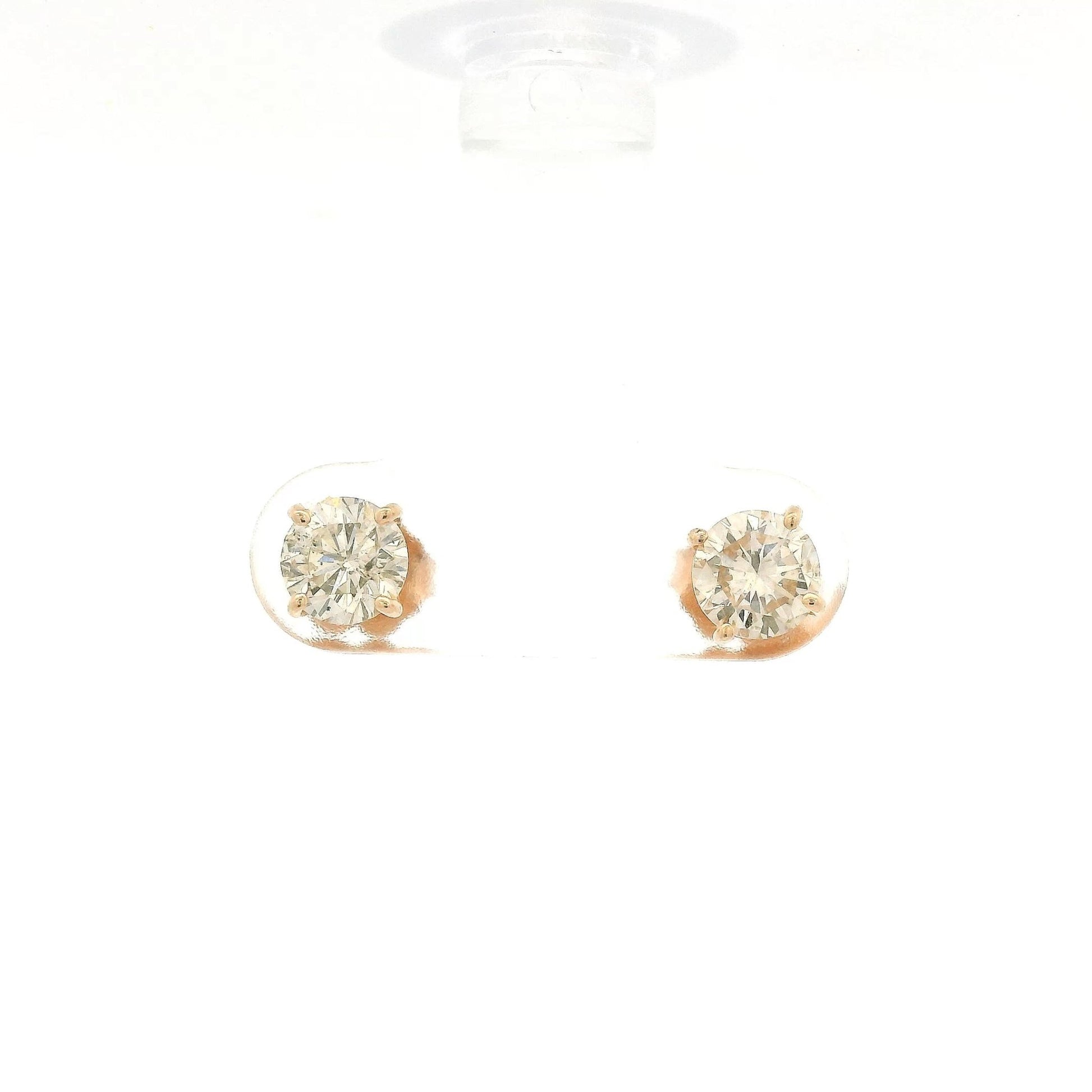 4 Prong 1.10ctw I1 Diamond Studs - Forever Rox Fine Jewelry
