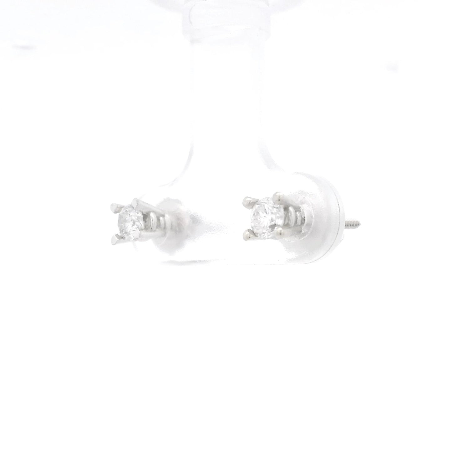 4 Prong .30ctw Diamond Studs - Forever Rox