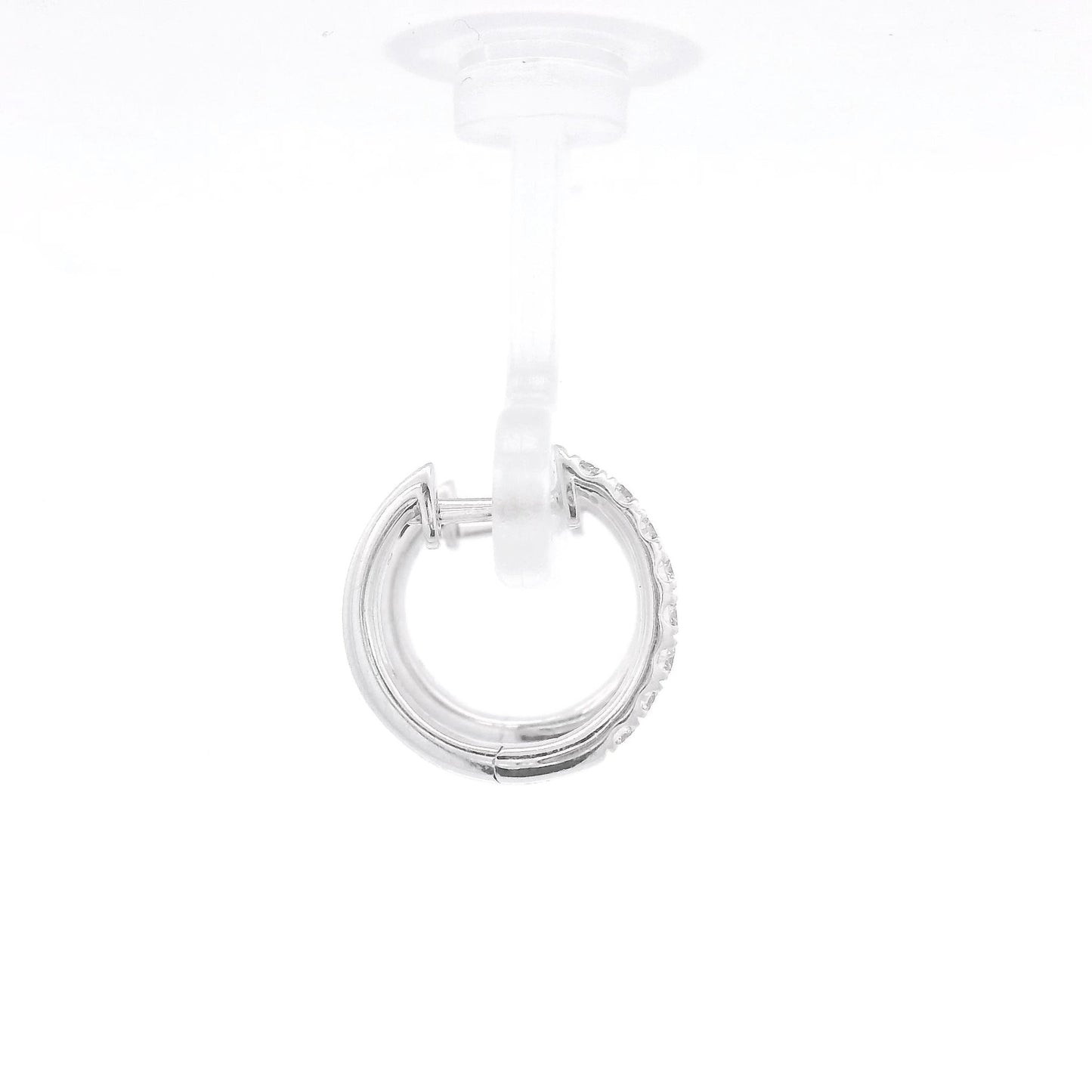 ~.40ctw Diamond Small Hoops - Forever Rox