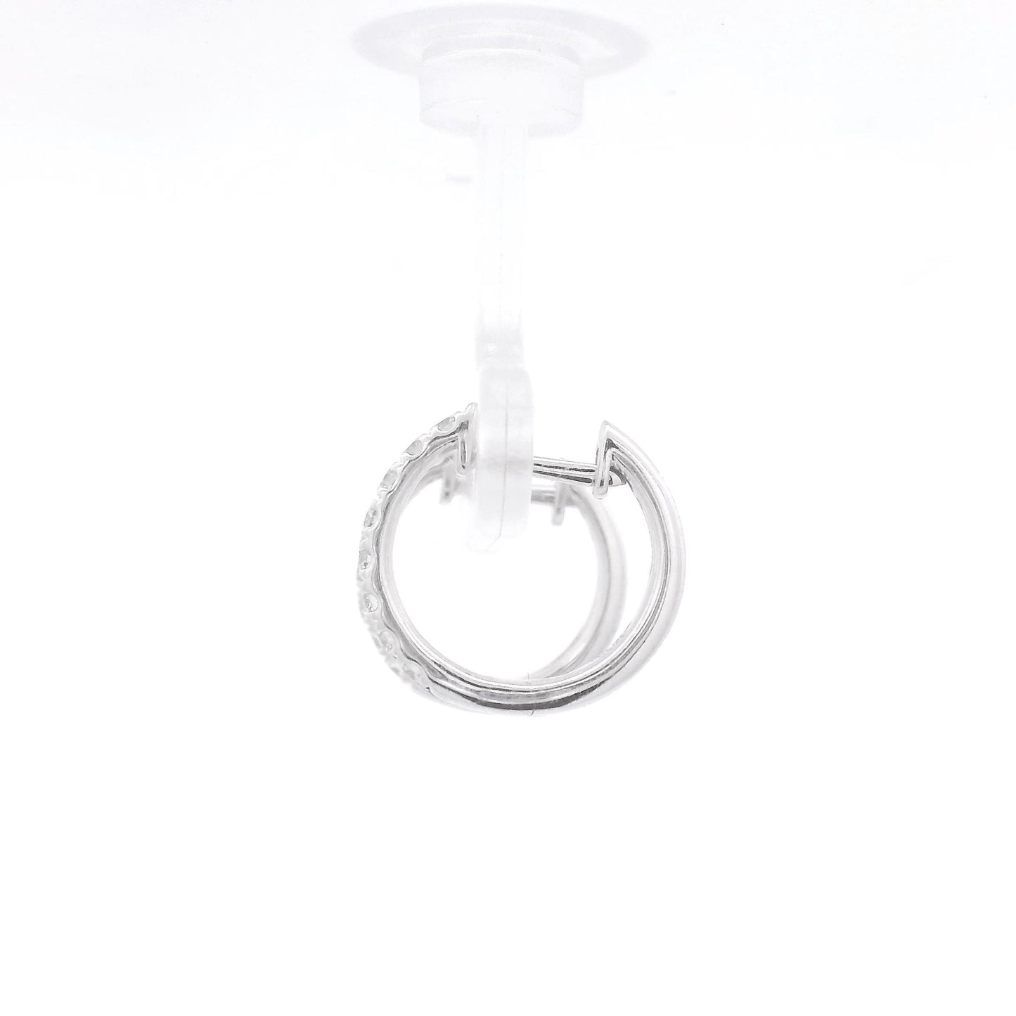 ~.40ctw Diamond Small Hoops - Forever Rox