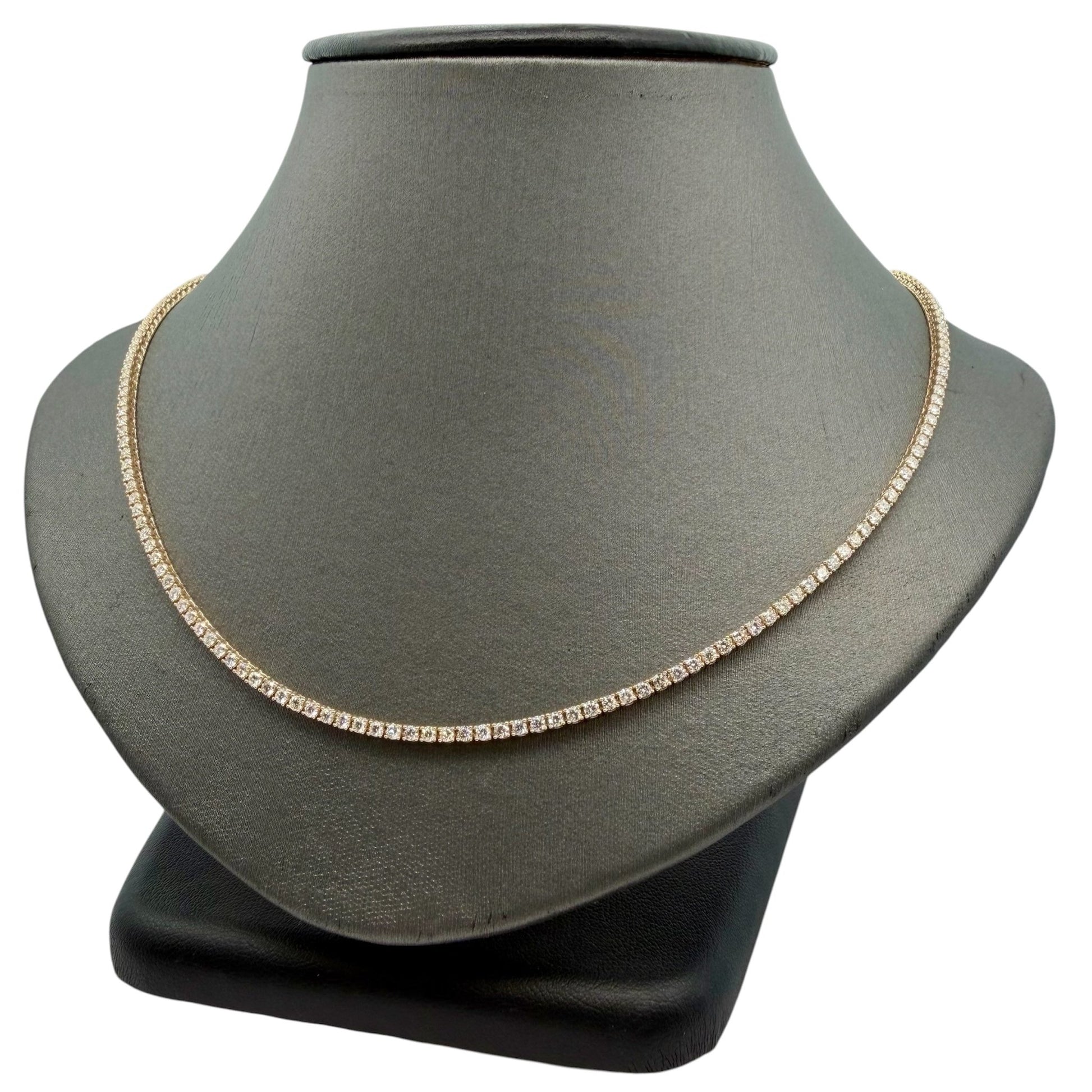5.02ctw Diamond Tennis Necklace - Forever Rox Fine Jewelry