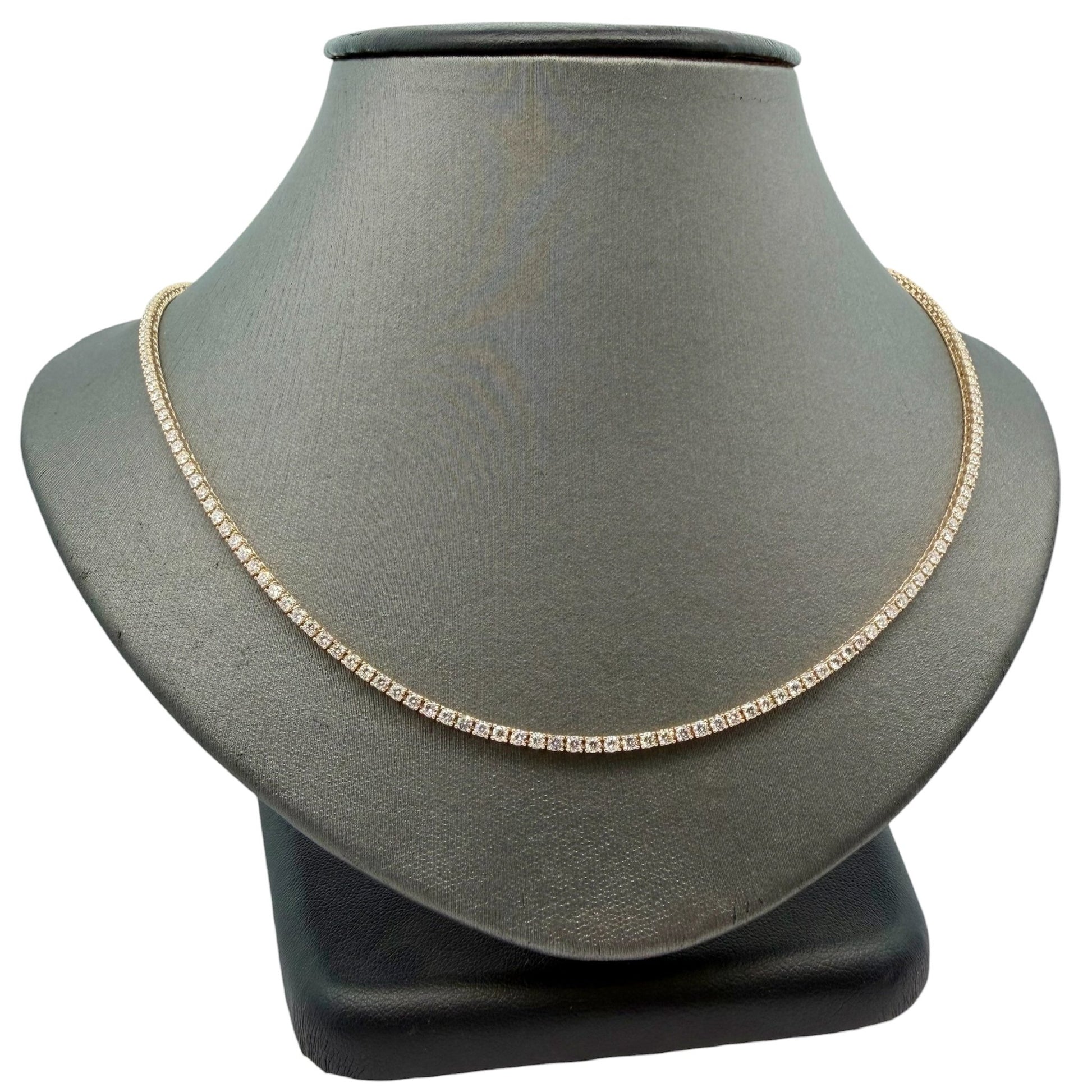 5.02ctw Diamond Tennis Necklace - Forever Rox Fine Jewelry