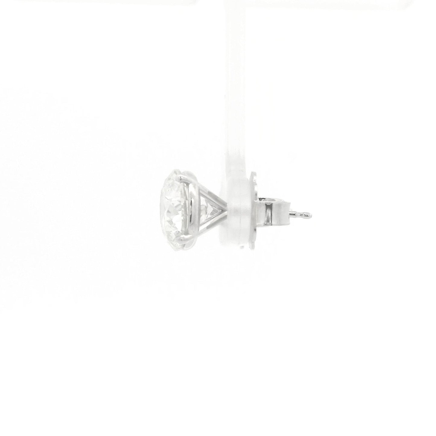 6.02ctw Round Cut GIA Certified K-SI2 Diamond Studs - Forever Rox Fine Jewelry