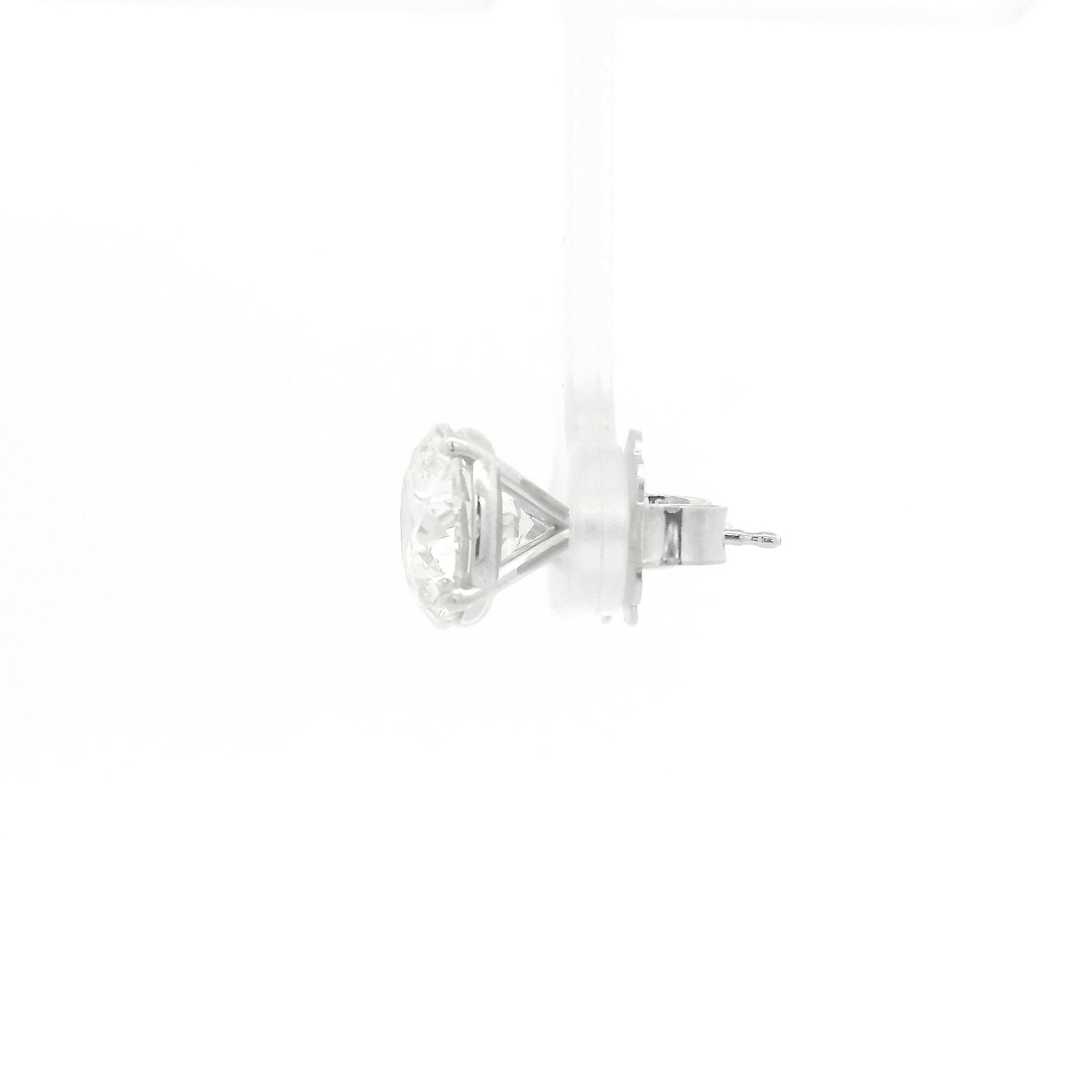 6.02ctw Round Cut GIA Certified K-SI2 Diamond Studs - Forever Rox Fine Jewelry