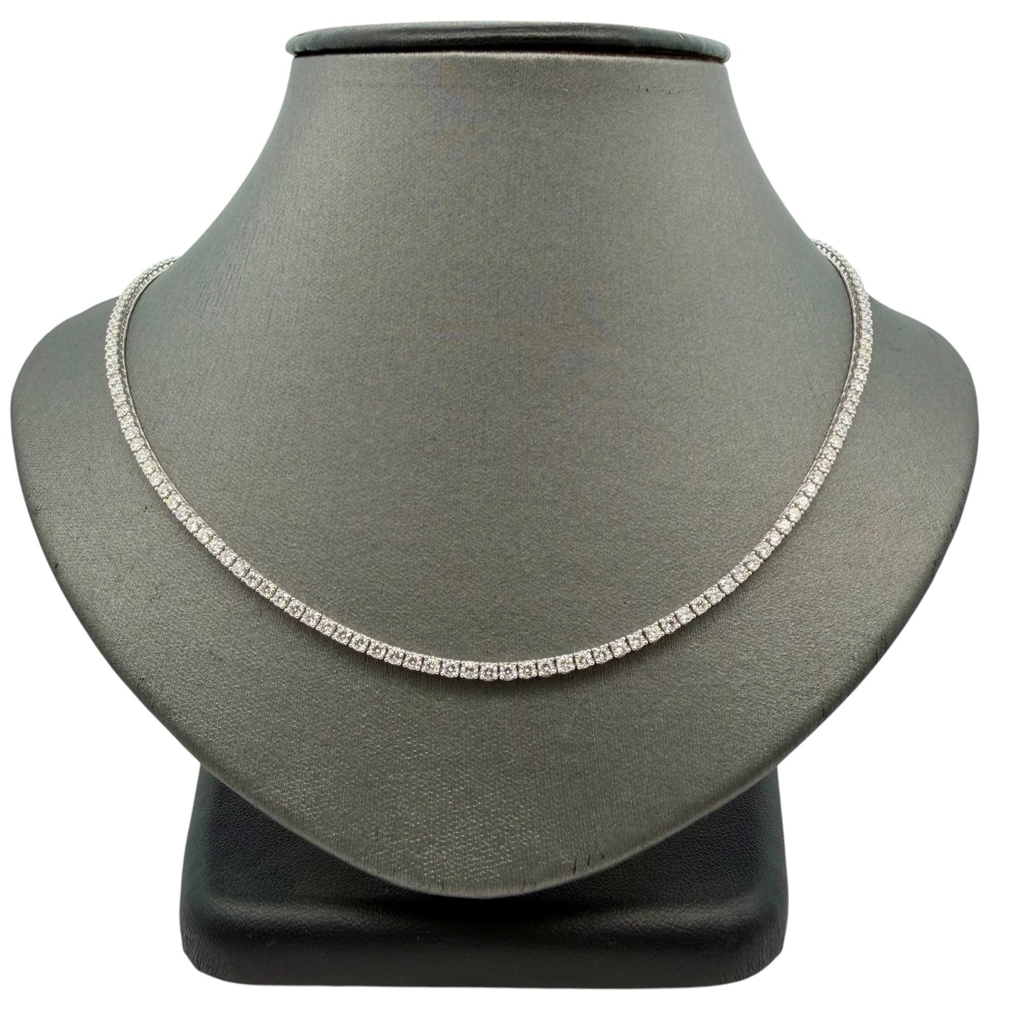 6.56ctw Diamond Tennis Necklace - Forever Rox Fine Jewelry