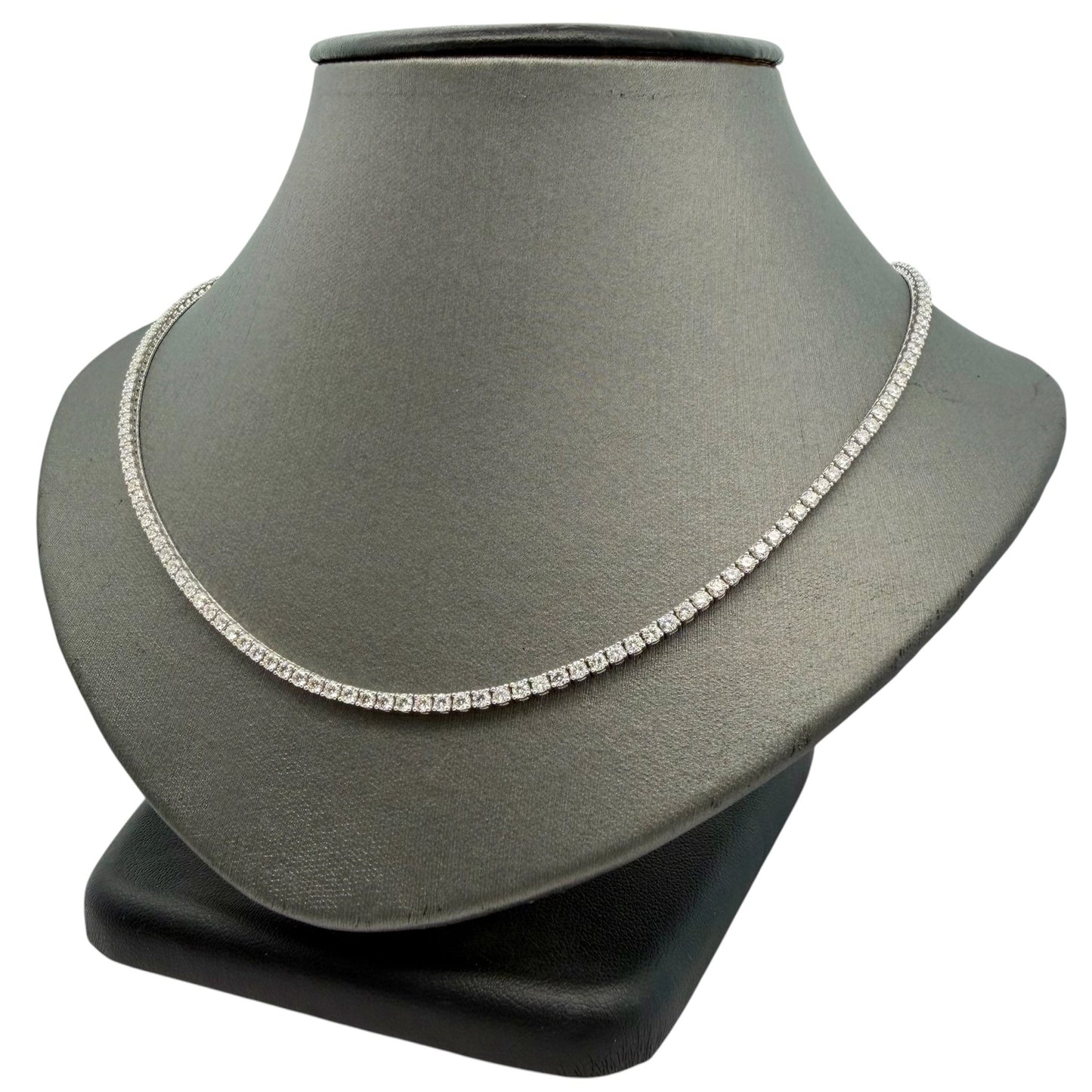 6.56ctw Diamond Tennis Necklace - Forever Rox Fine Jewelry