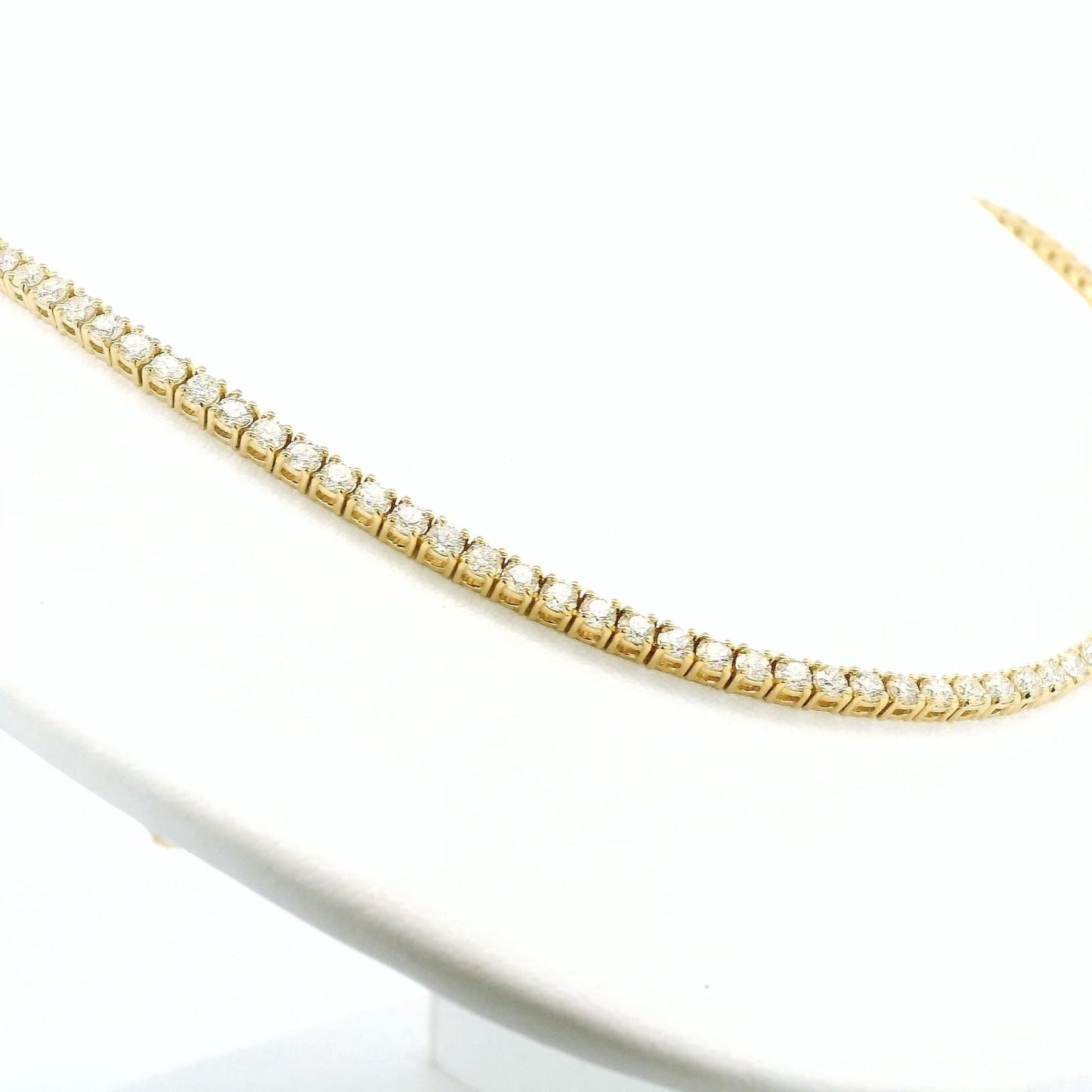 7.43ct Diamond Tennis Necklace - Forever Rox