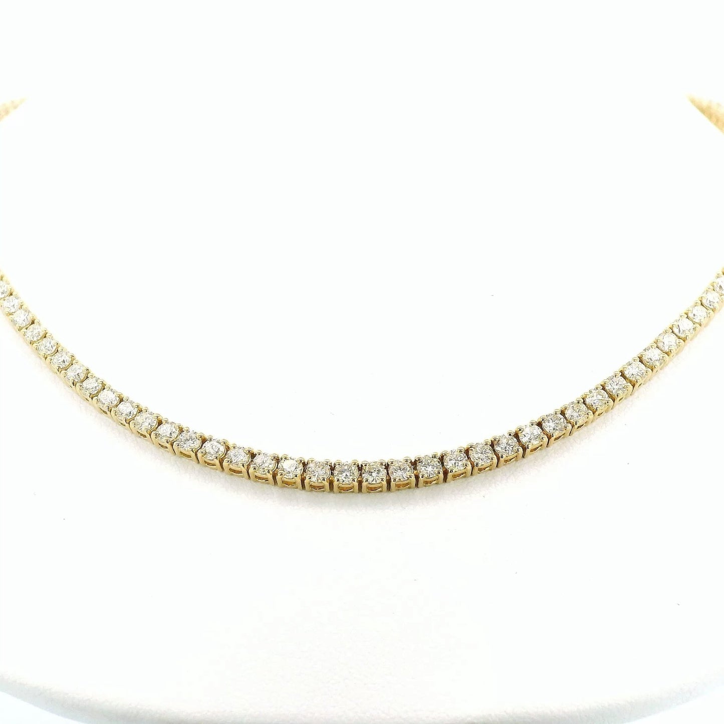 7.43ct Diamond Tennis Necklace - Forever Rox
