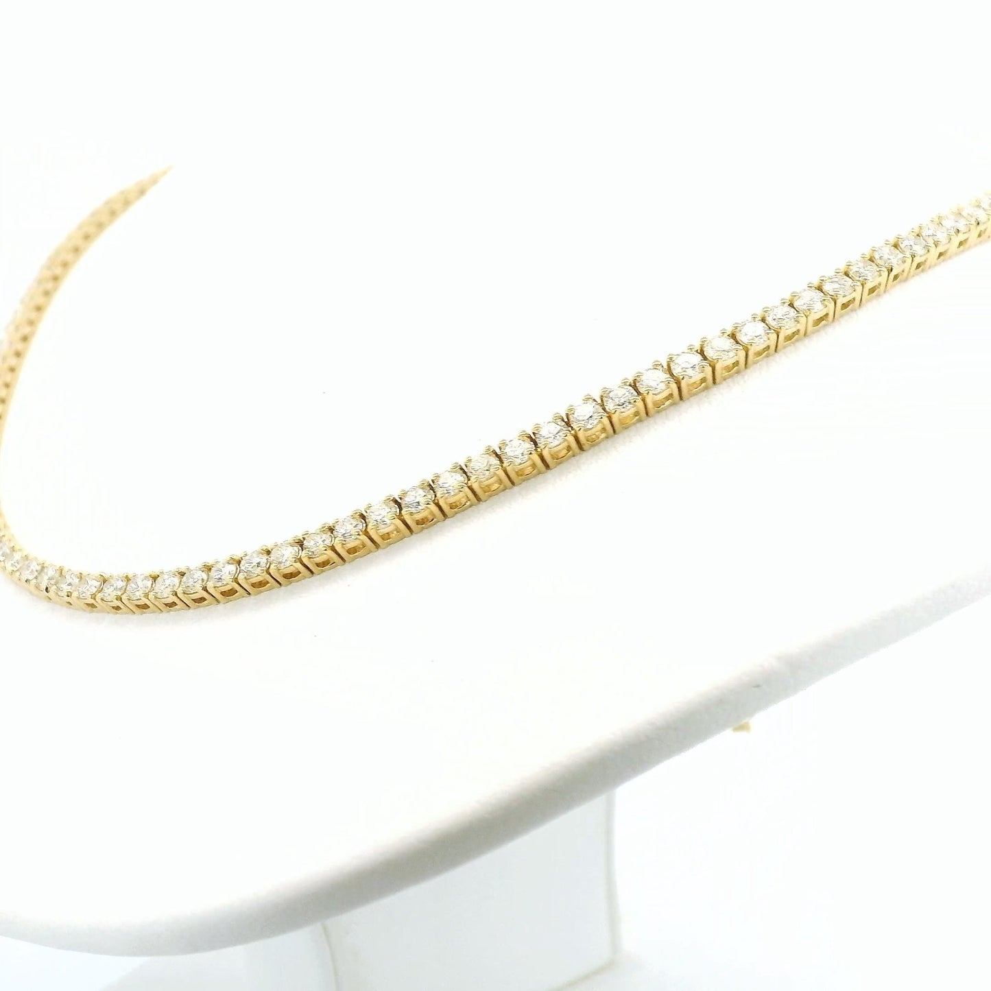 7.43ct Diamond Tennis Necklace - Forever Rox