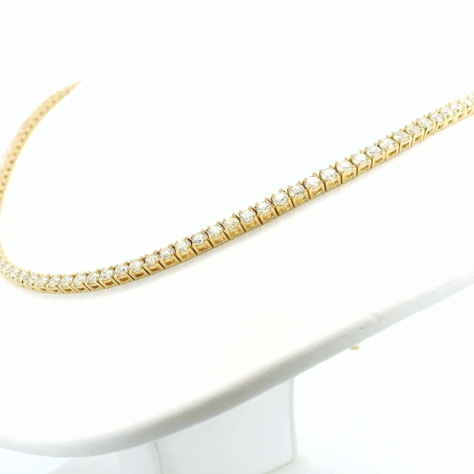 7.43ct Diamond Tennis Necklace - Forever Rox