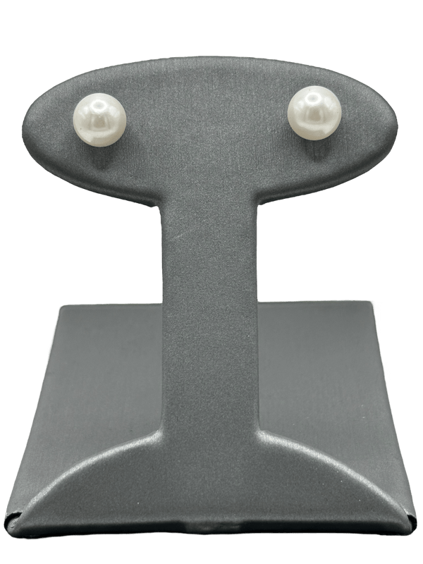 7mm Pearl Studs - Forever Rox