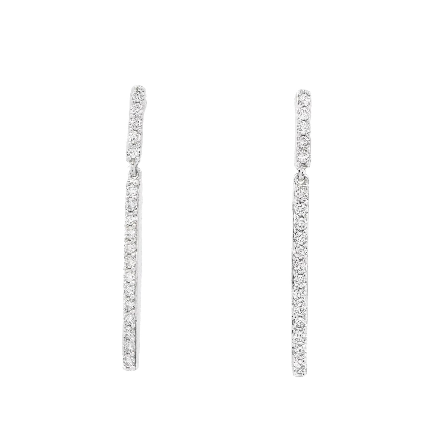 Diamond Bar Dangles