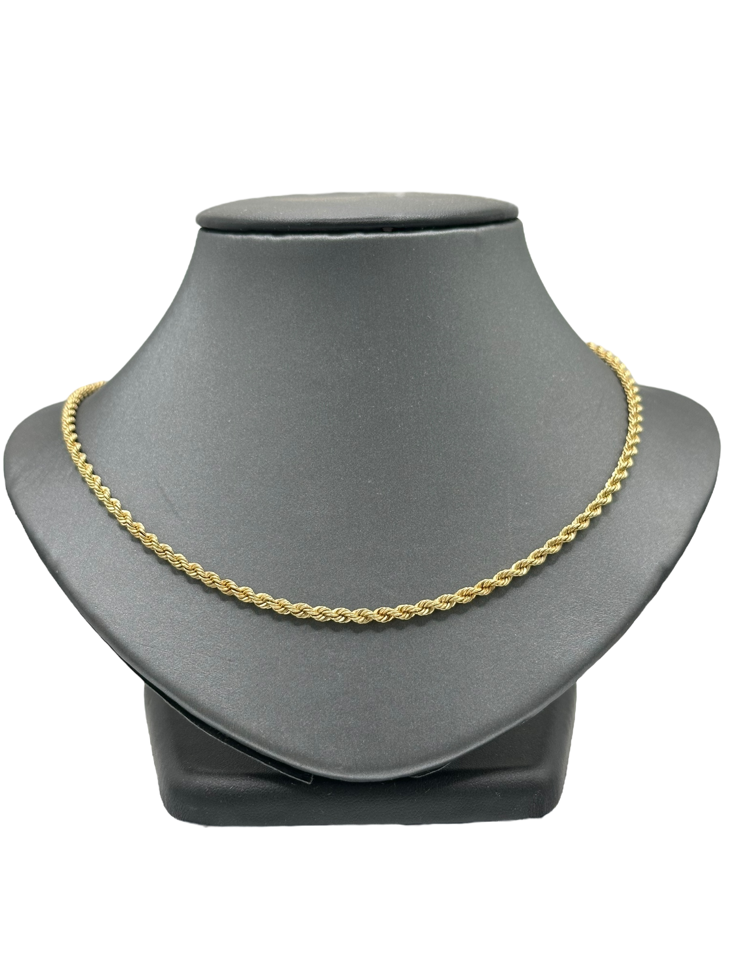 Yellow Gold Rope Chain