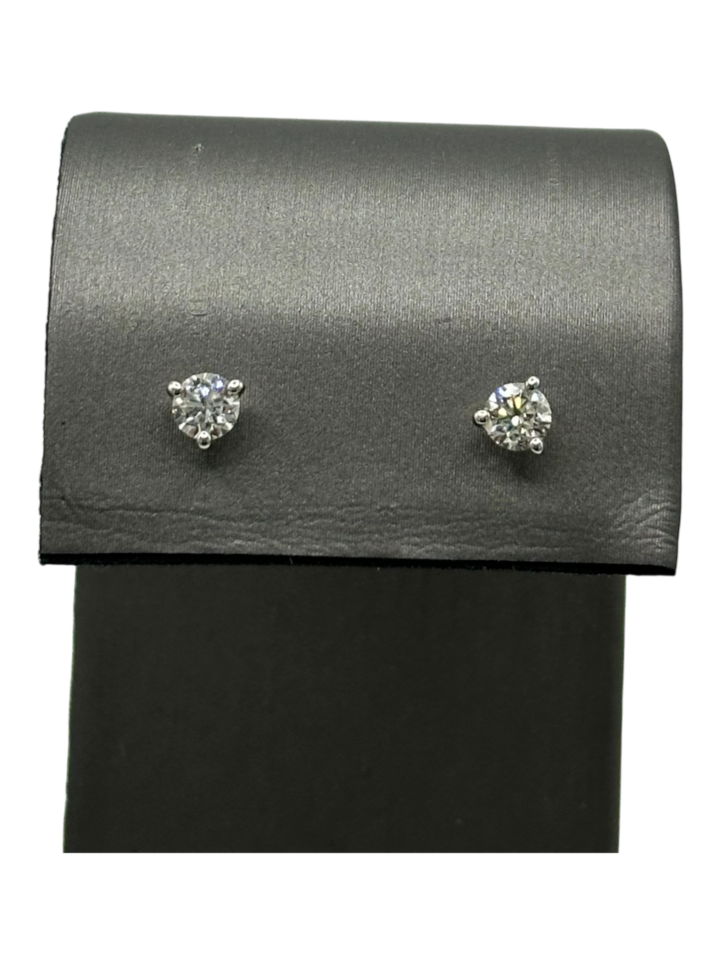 .50ctw Three Prong Diamond Studs