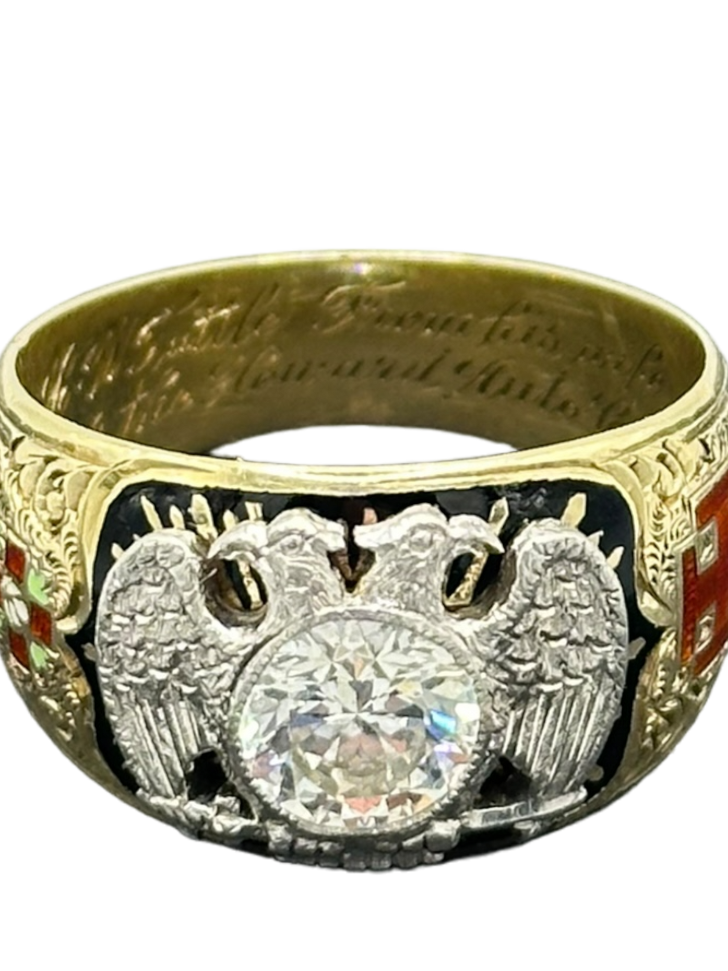 Mens 32nd Degree Masonic Ring