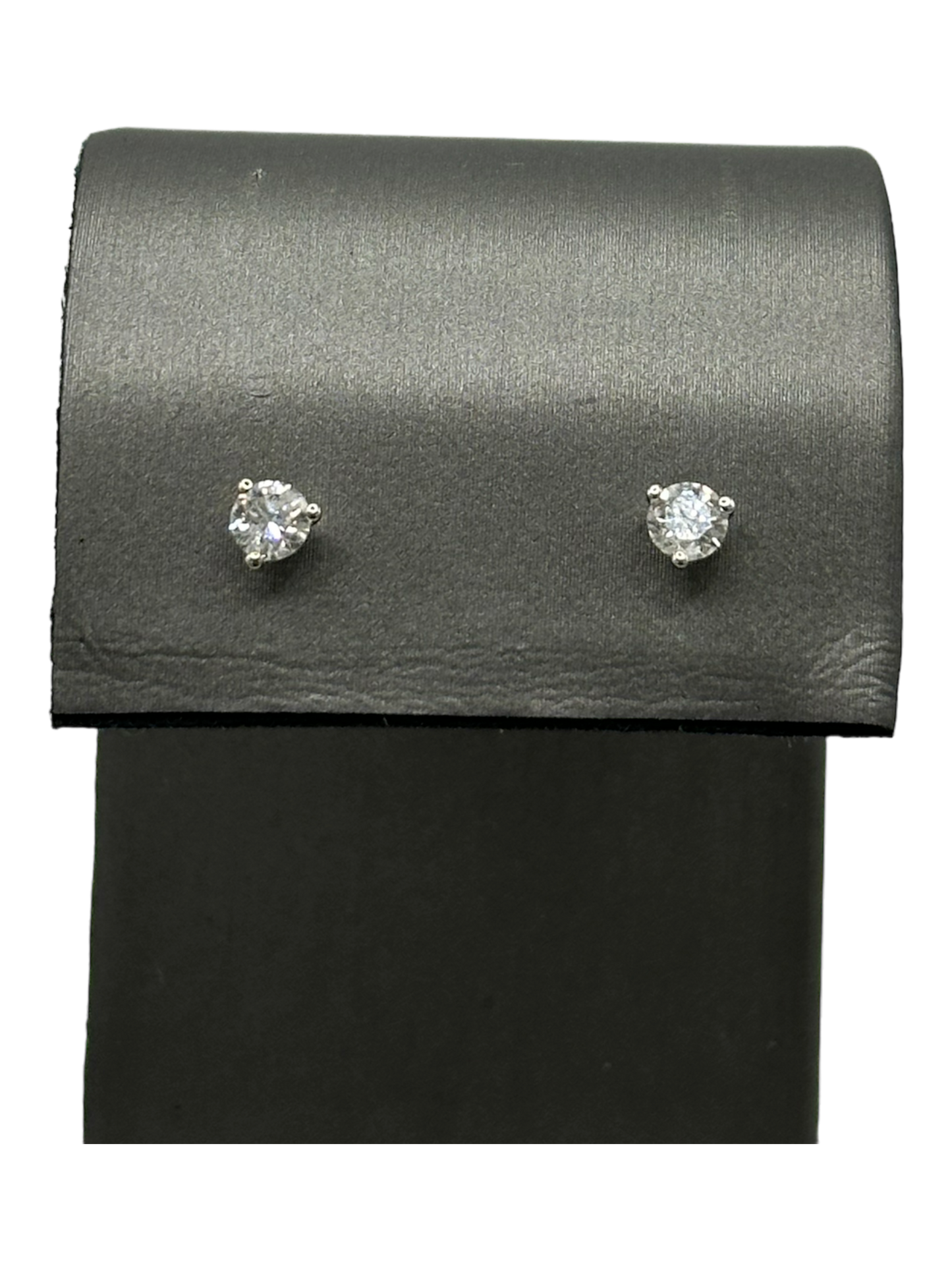 .33ctw Three Prong Diamond Studs