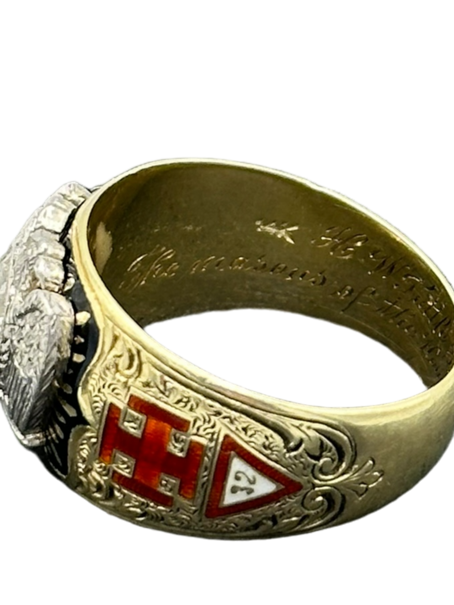 Mens 32nd Degree Masonic Ring