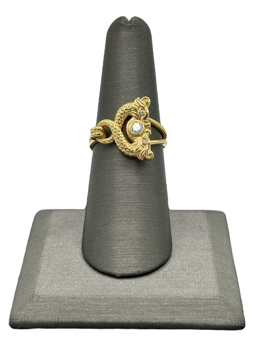 Basilisk Diamond Ring