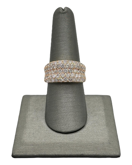 Pavé Set Diamond Ring