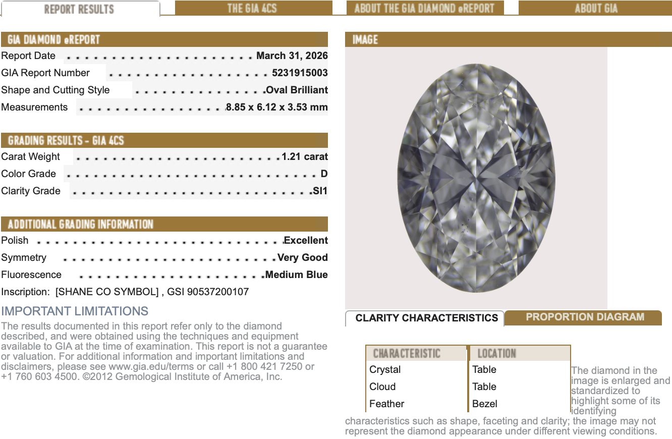 Custom 14k white gold oval diamond engagement ring with GIA certified 1.21ct D color SI1 natural diamond and 0.60ct diamond band by Forever Rox Fine Jewelry, Lake Tahoes Best Jewelry Store