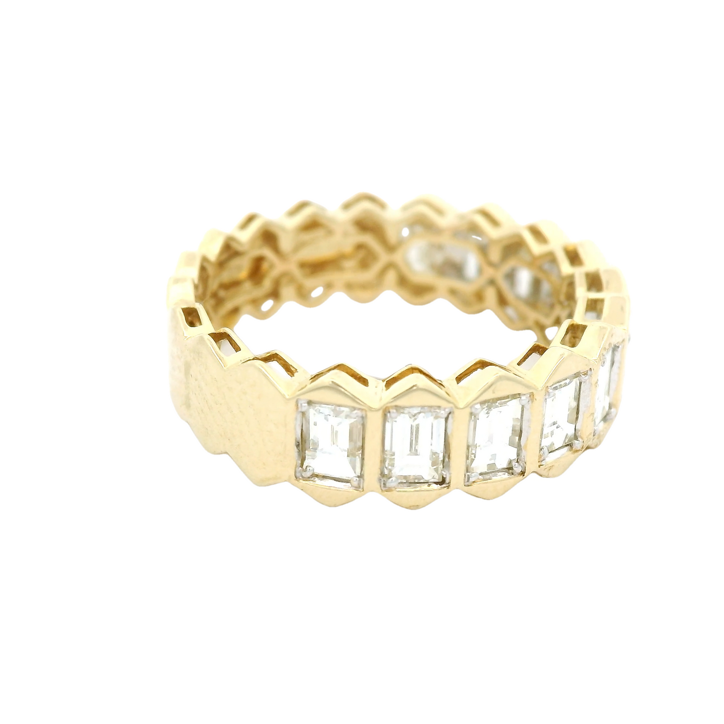 Baguette Diamond Band