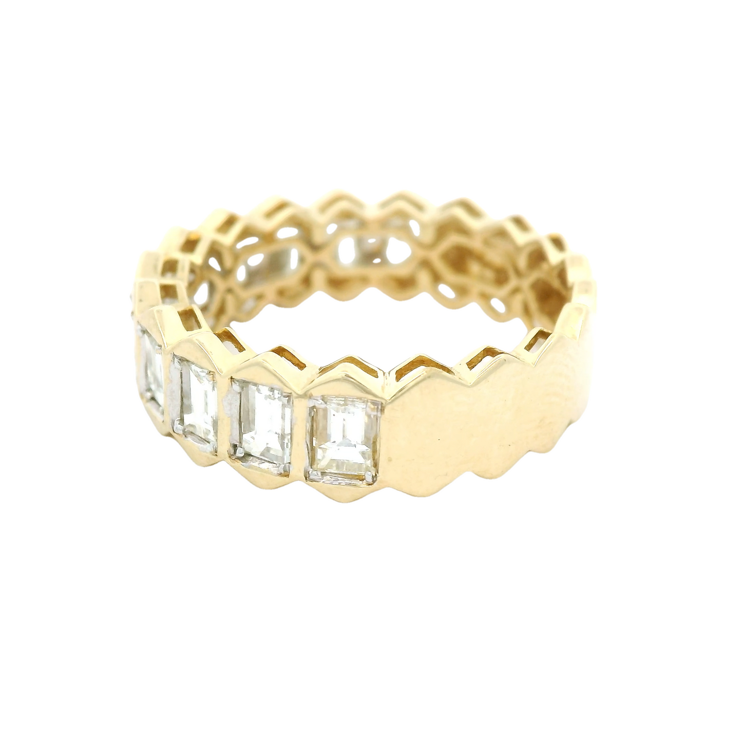 Baguette Diamond Band