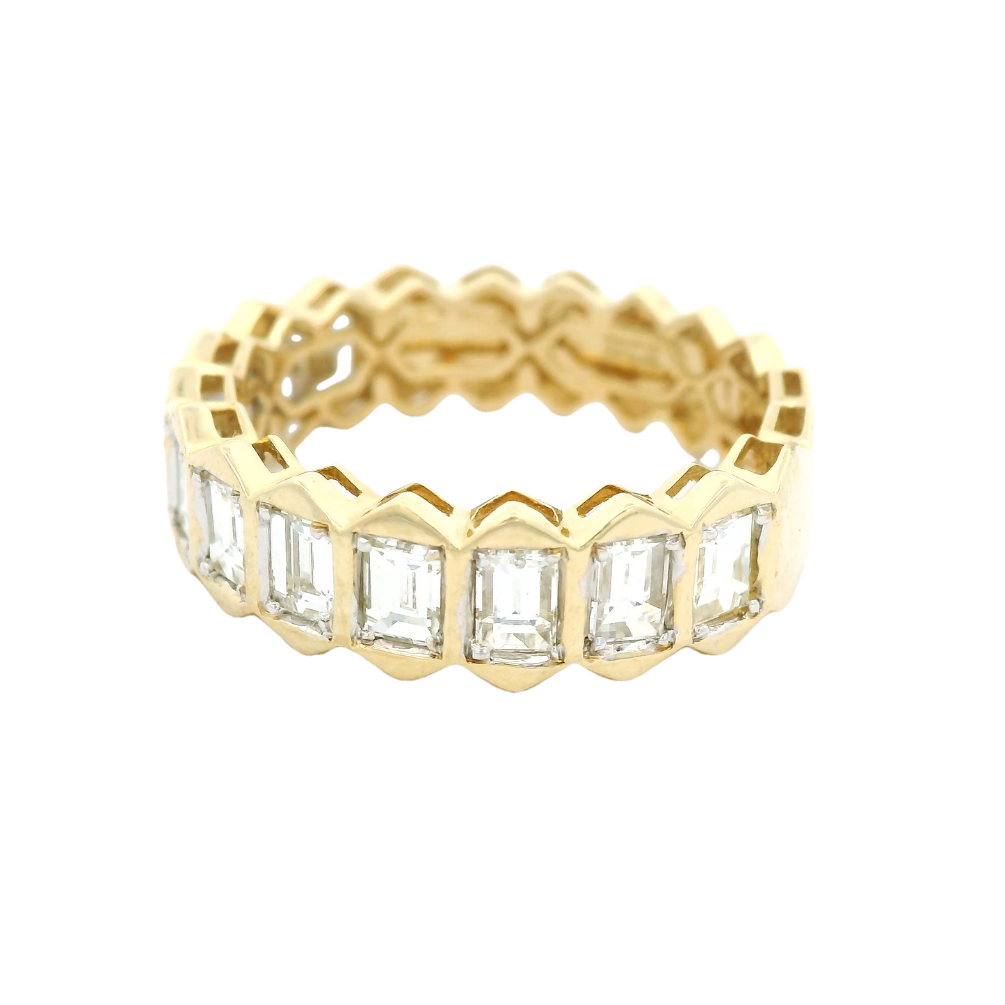 Baguette Diamond Band