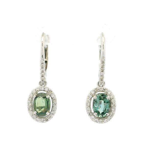 Alexandrite & Diamond Dangles - Forever Rox