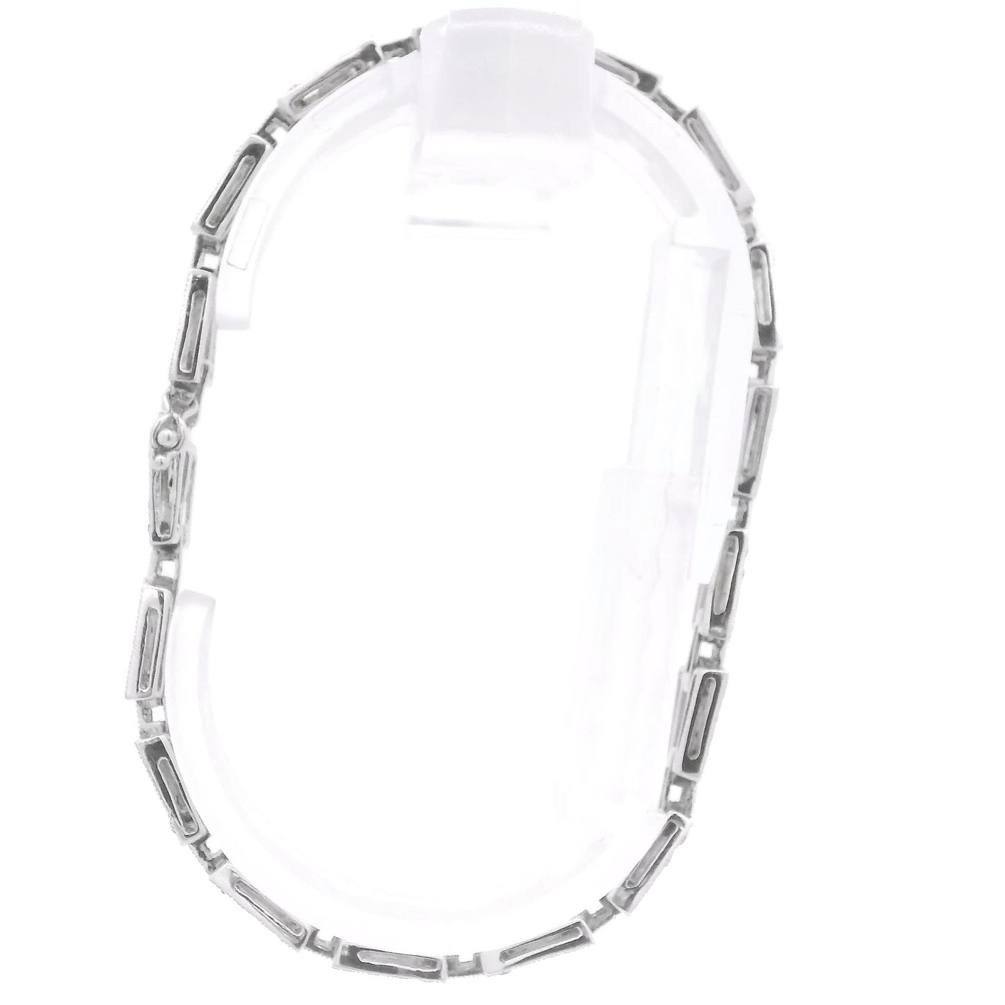 Asymetrical Diamond Bracelet - Forever Rox Fine Jewelry