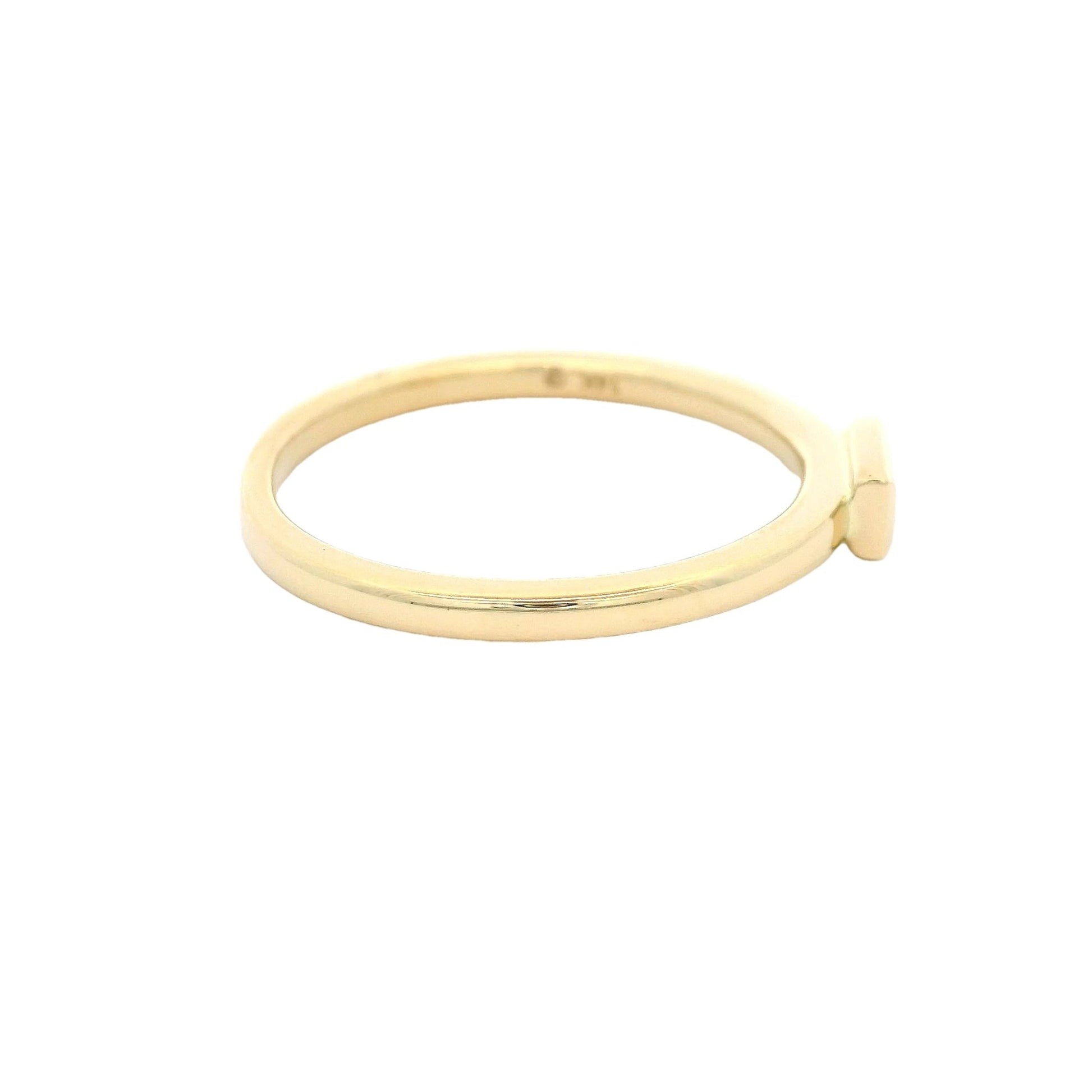 Bezel Set Baguette Diamond Ring - Forever Rox