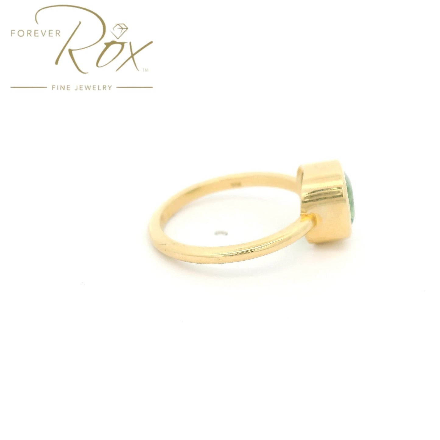 Bezel Set Cushion Cut Paraiba Tourmaline Ring - Forever Rox