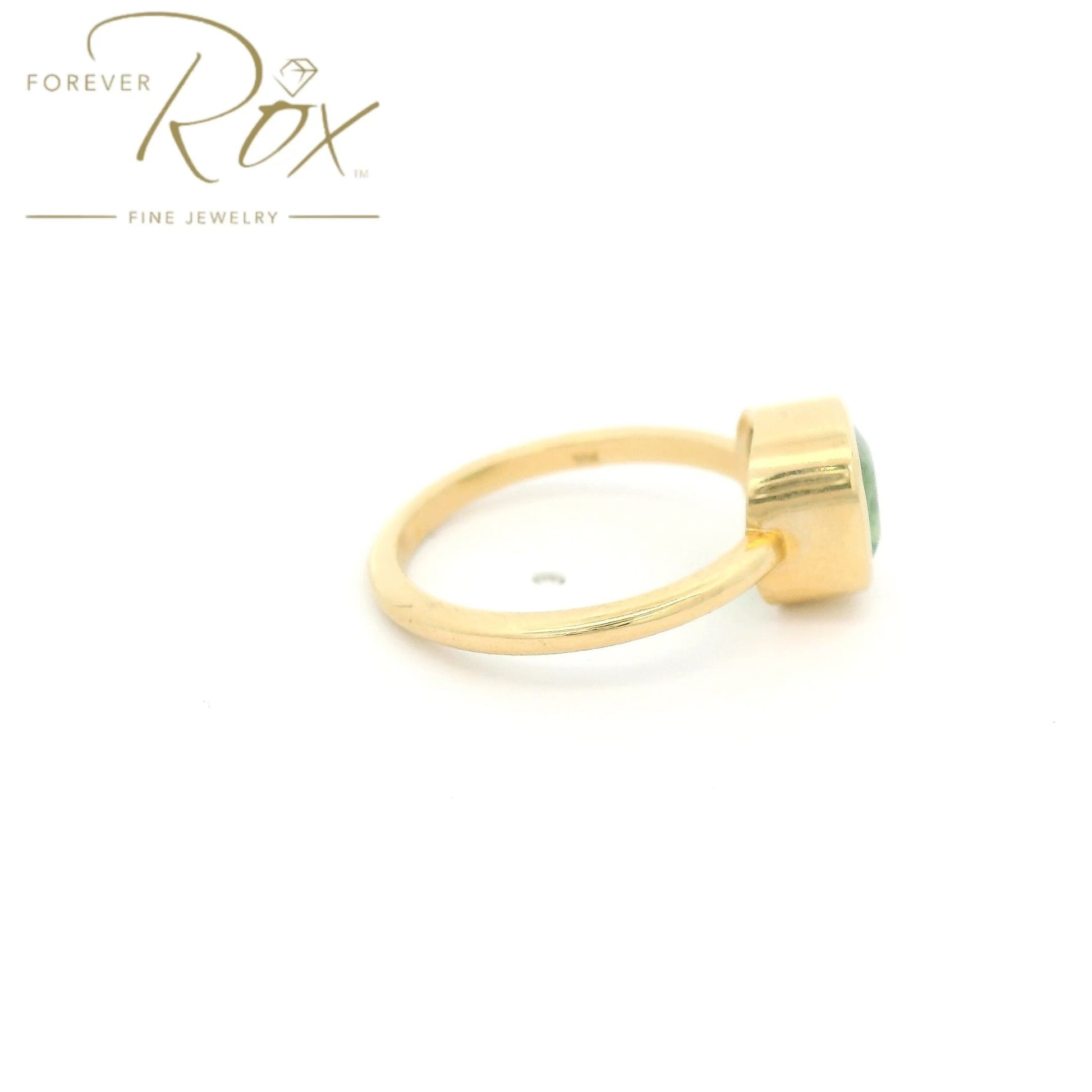 Bezel Set Cushion Cut Paraiba Tourmaline Ring - Forever Rox