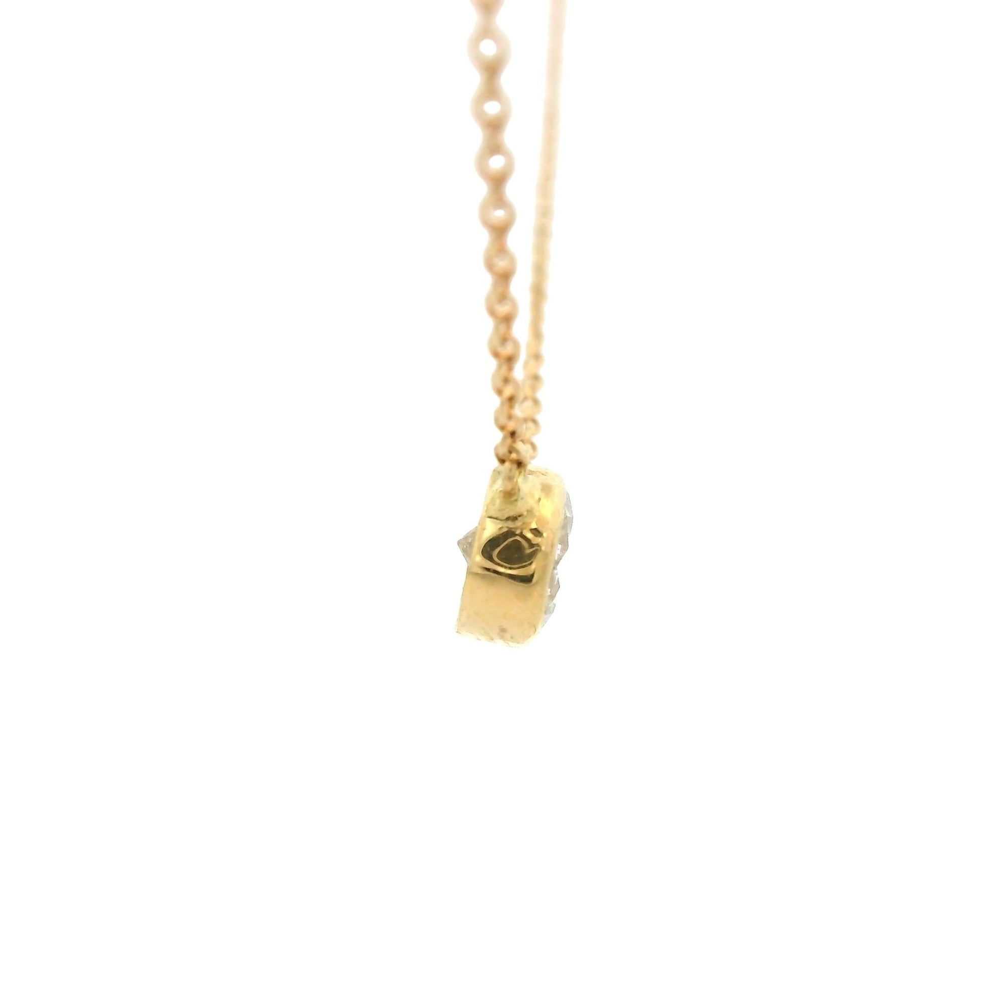 Bezel Set Diamond Pendant - Forever Rox