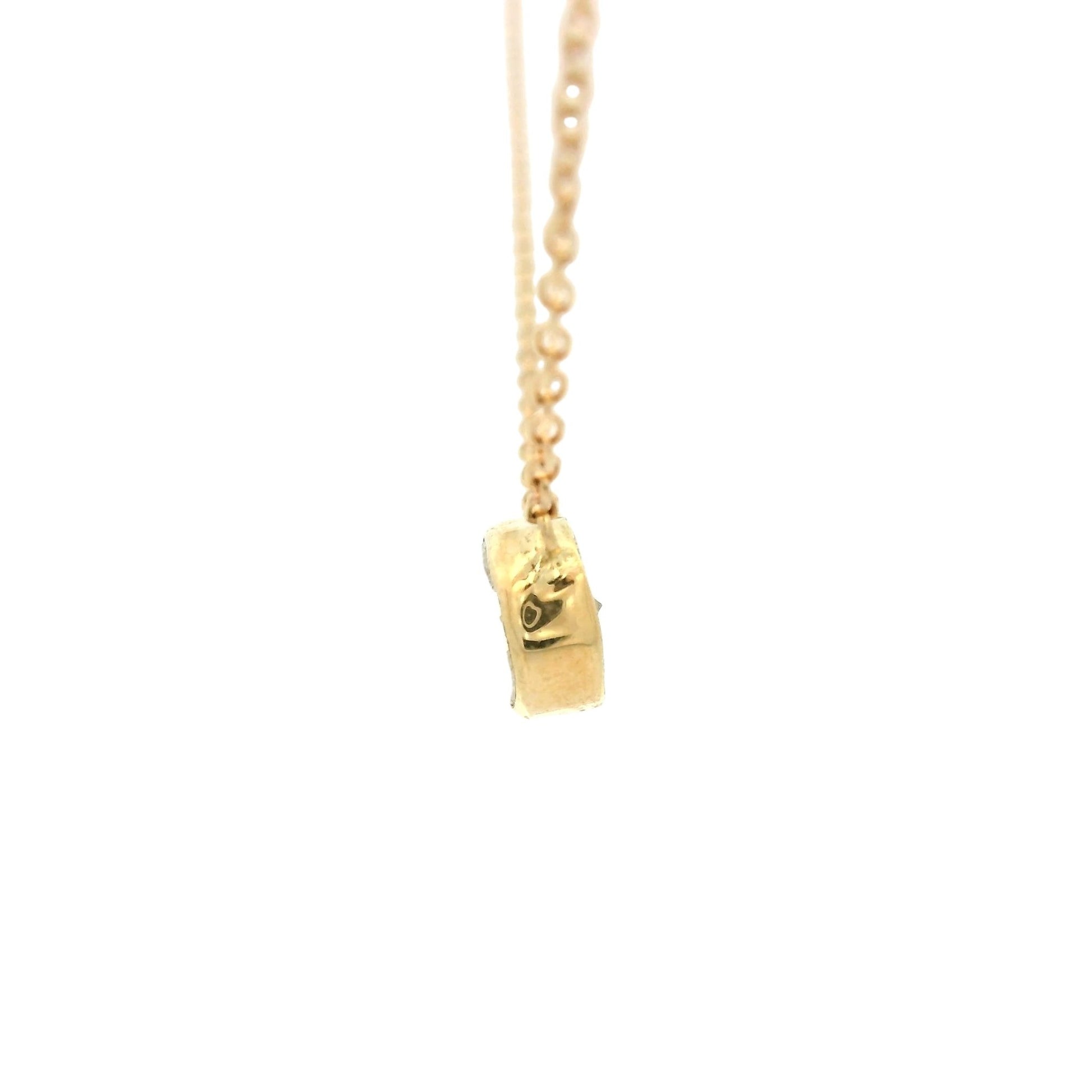 Bezel Set Diamond Pendant - Forever Rox