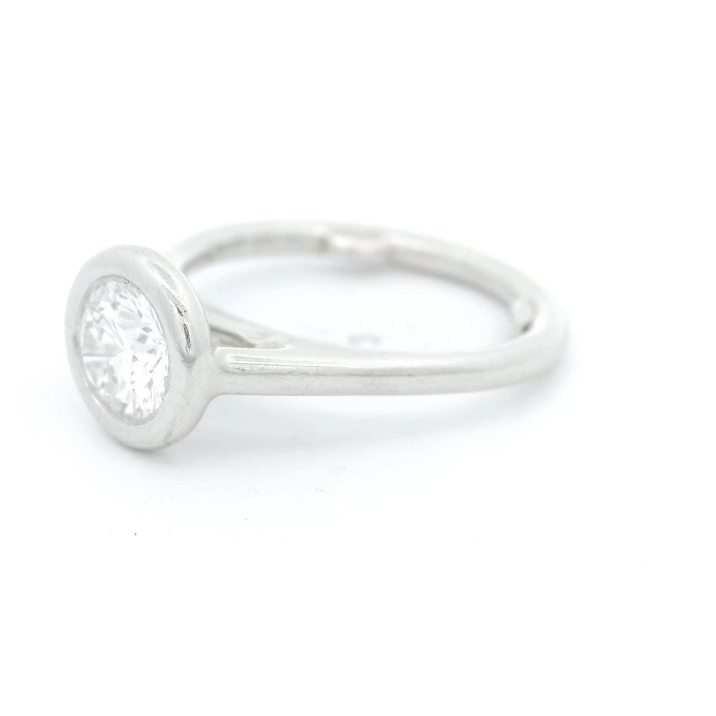 Bezel Set Diamond Ring - Forever Rox