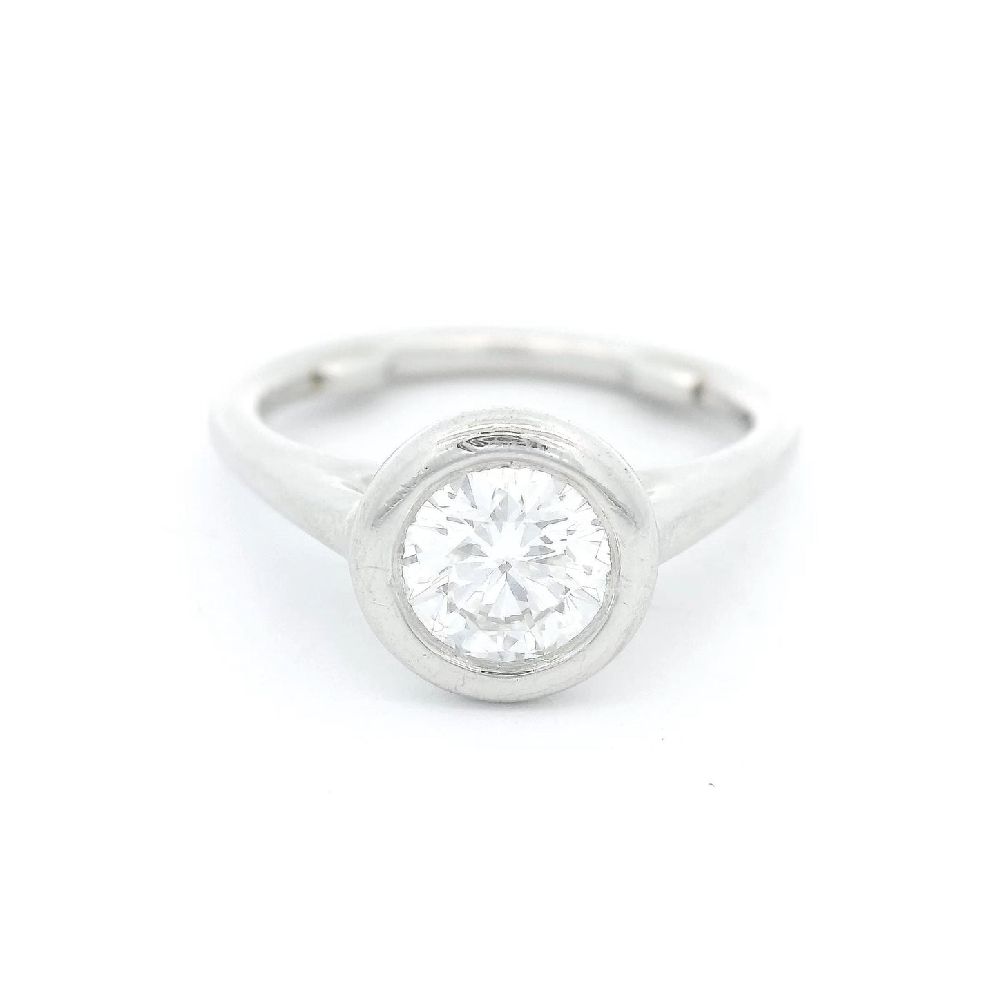 Bezel Set Diamond Ring - Forever Rox