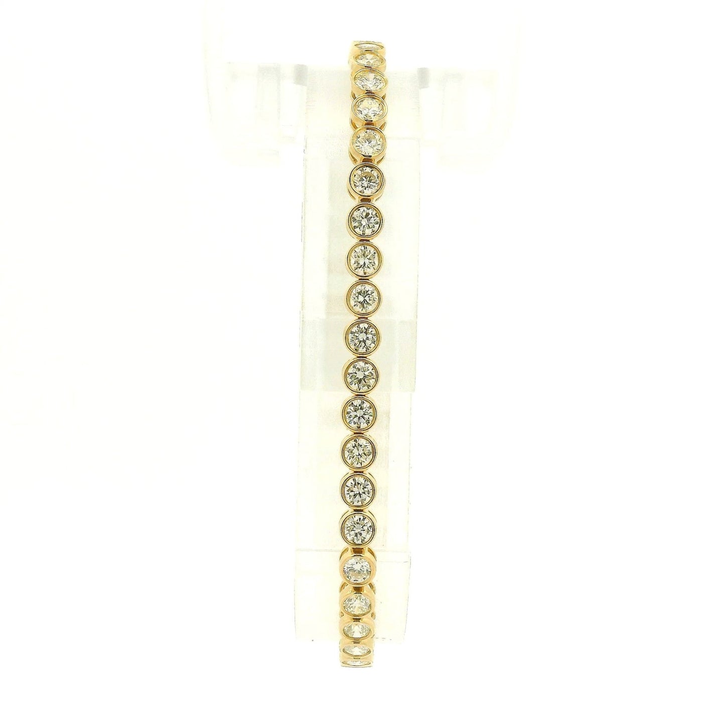 Bezel Set Diamond Tennis Bracelet - Forever Rox Fine Jewelry