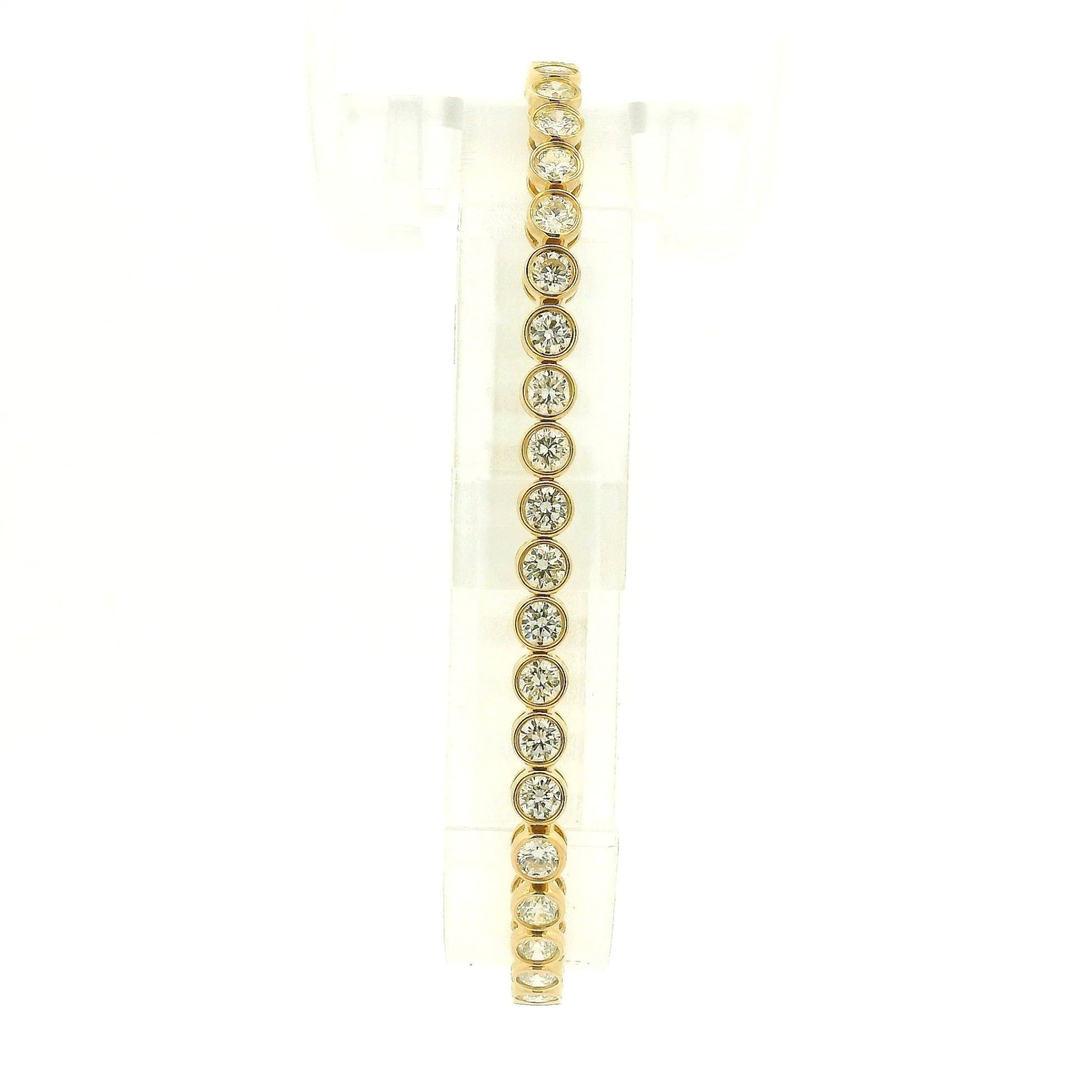 Bezel Set Diamond Tennis Bracelet - Forever Rox Fine Jewelry